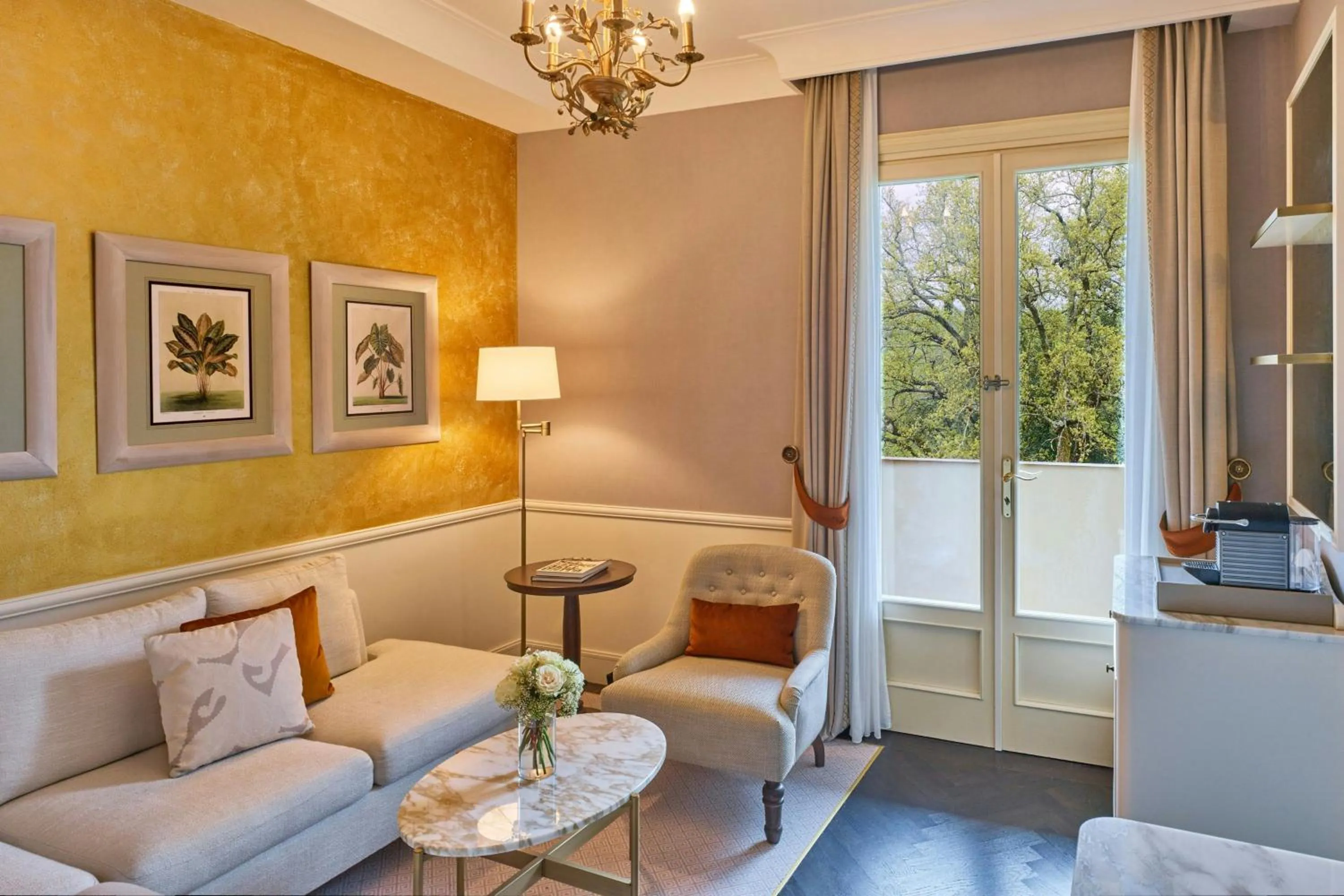 Bedroom in Grotta Giusti Thermal Spa Resort Tuscany, Autograph Collection