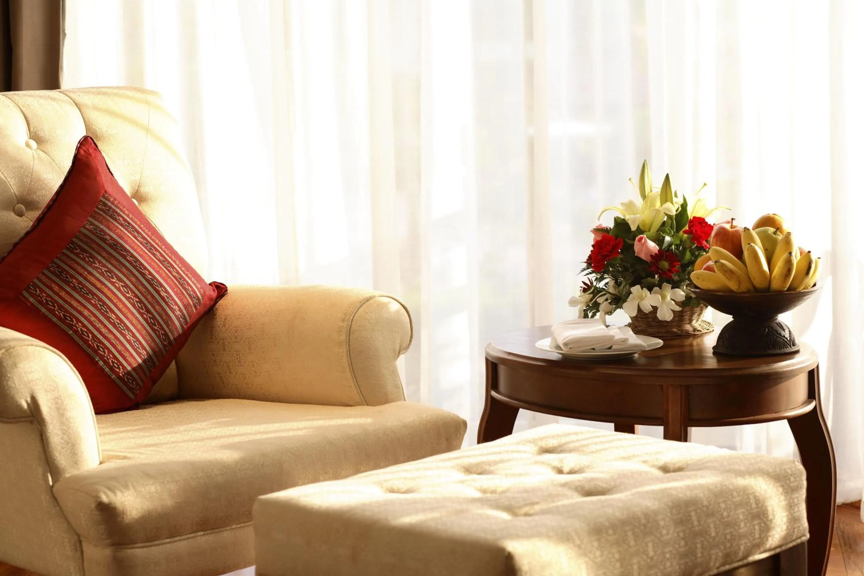 Seating area in Palace Residence & Villa Siem Reap