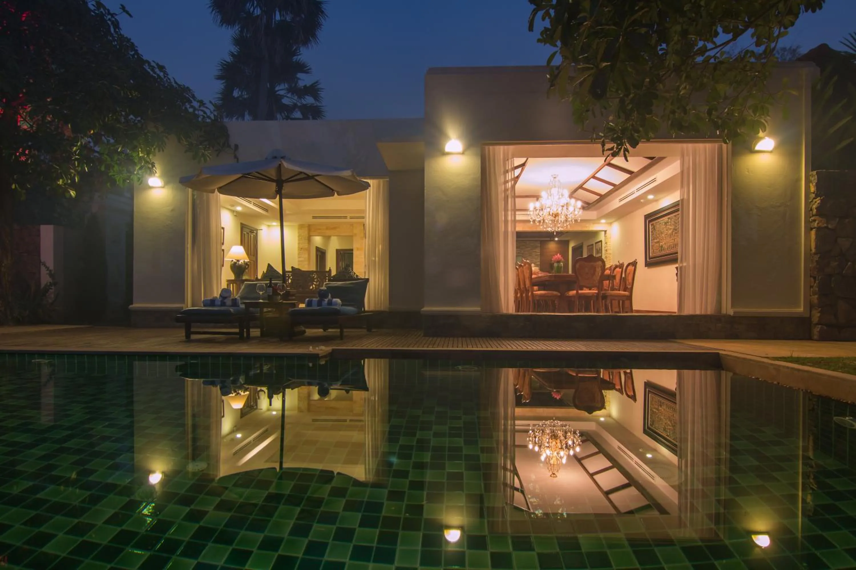 Swimming pool in Palace Residence & Villa Siem Reap