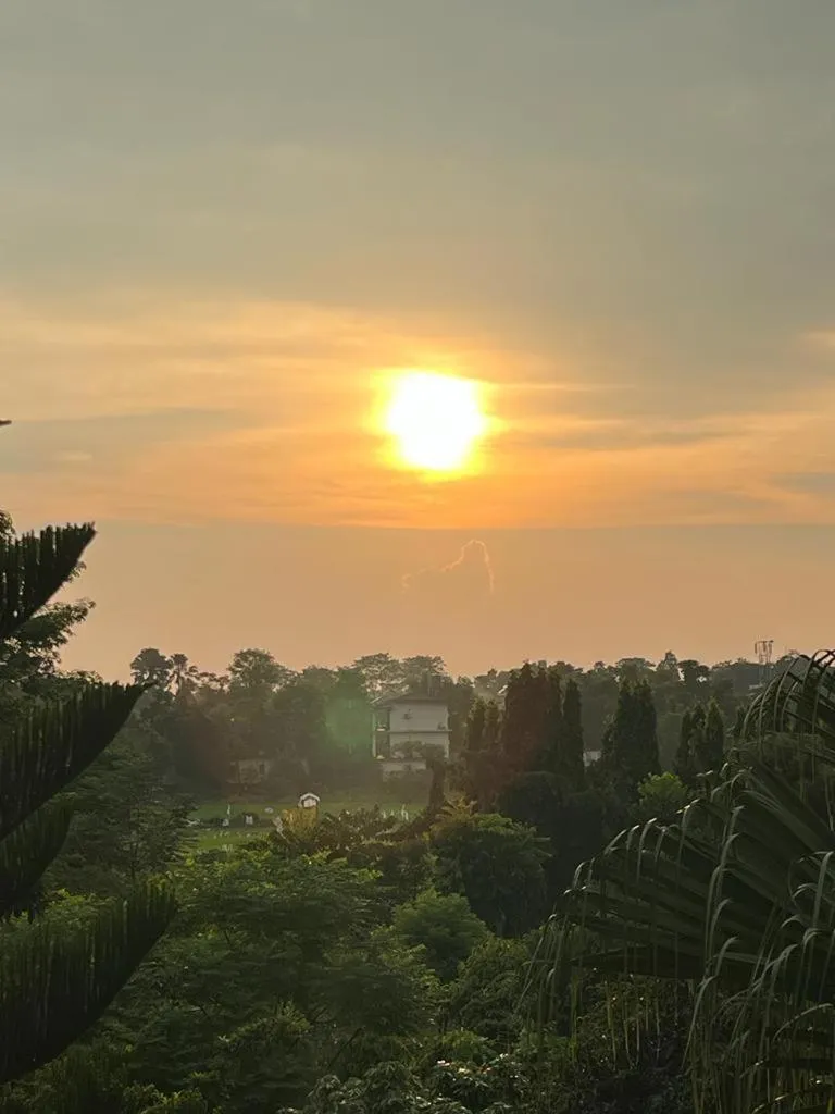 Sunset in Tiger Residency Resort