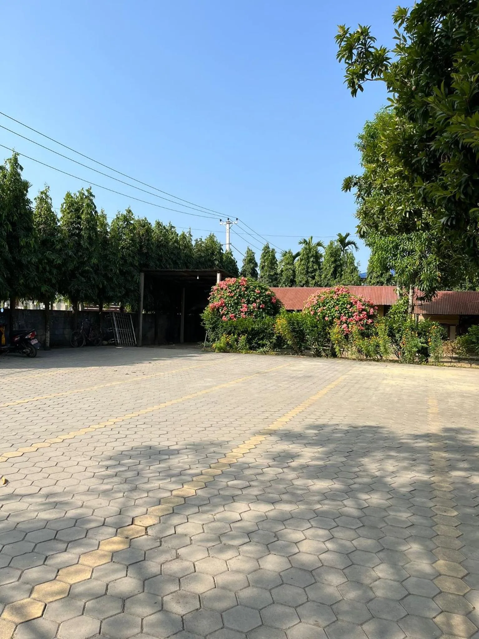 Parking in Tiger Residency Resort