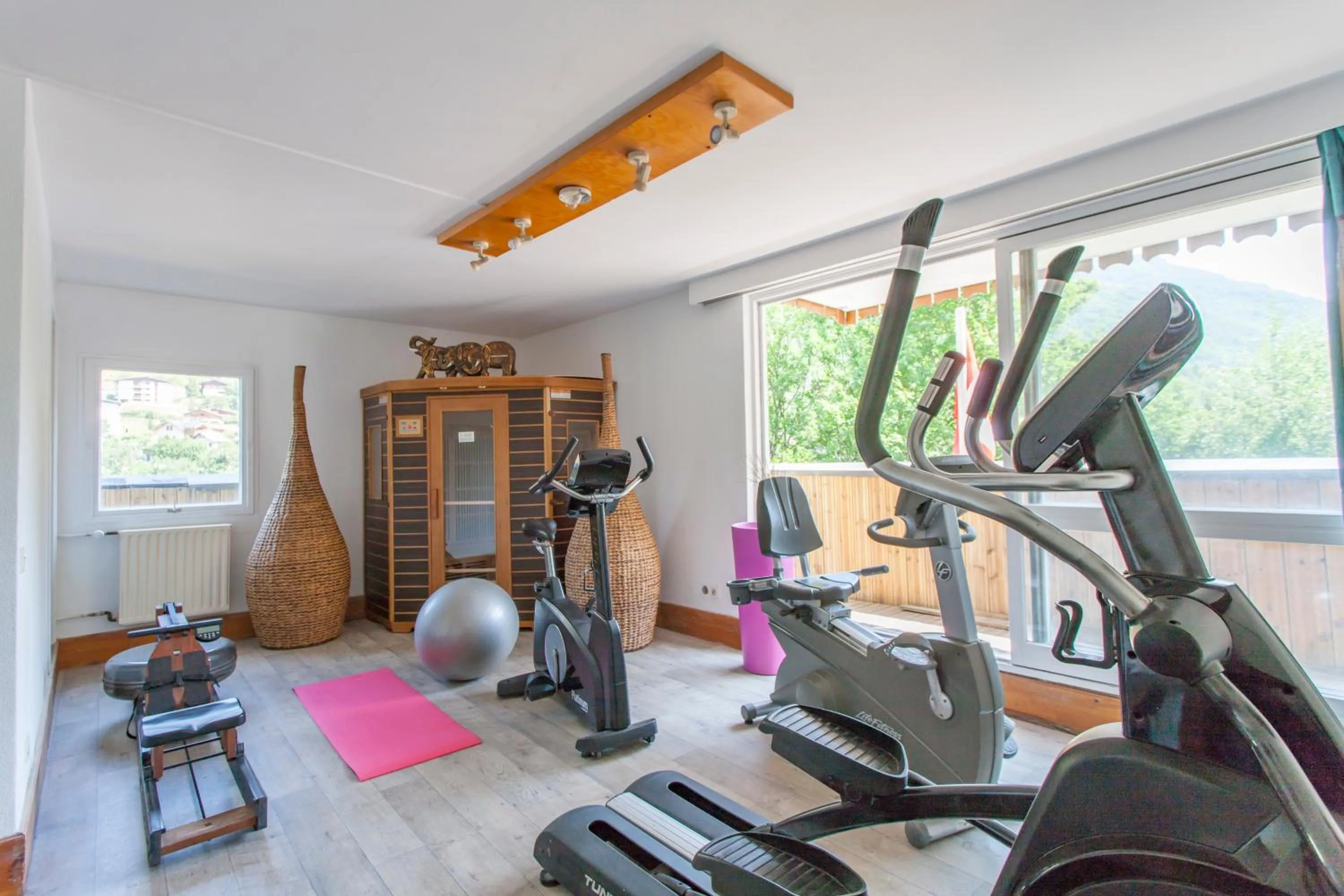 Fitness centre/facilities in Le Verseau