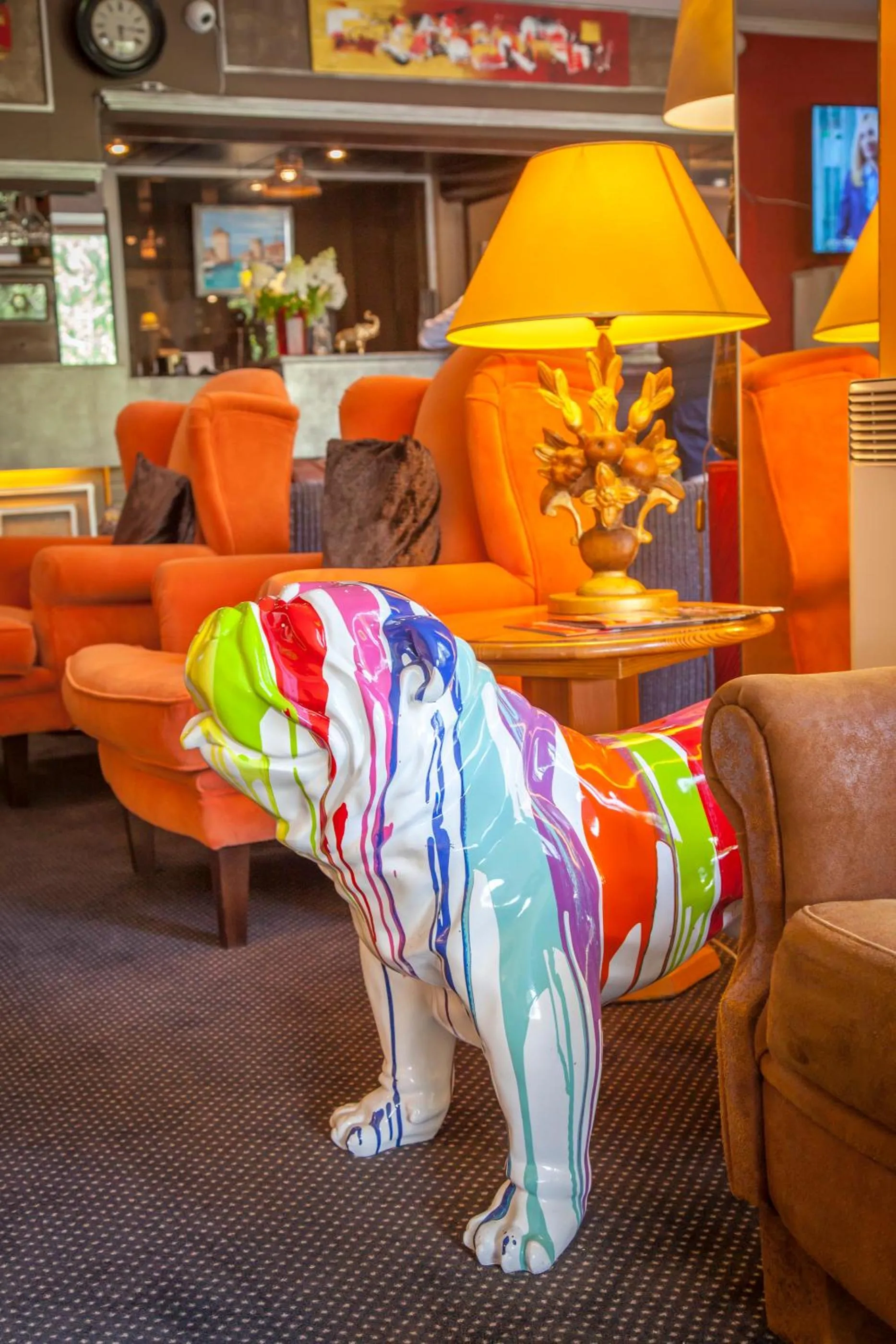 Decorative detail in Le Verseau