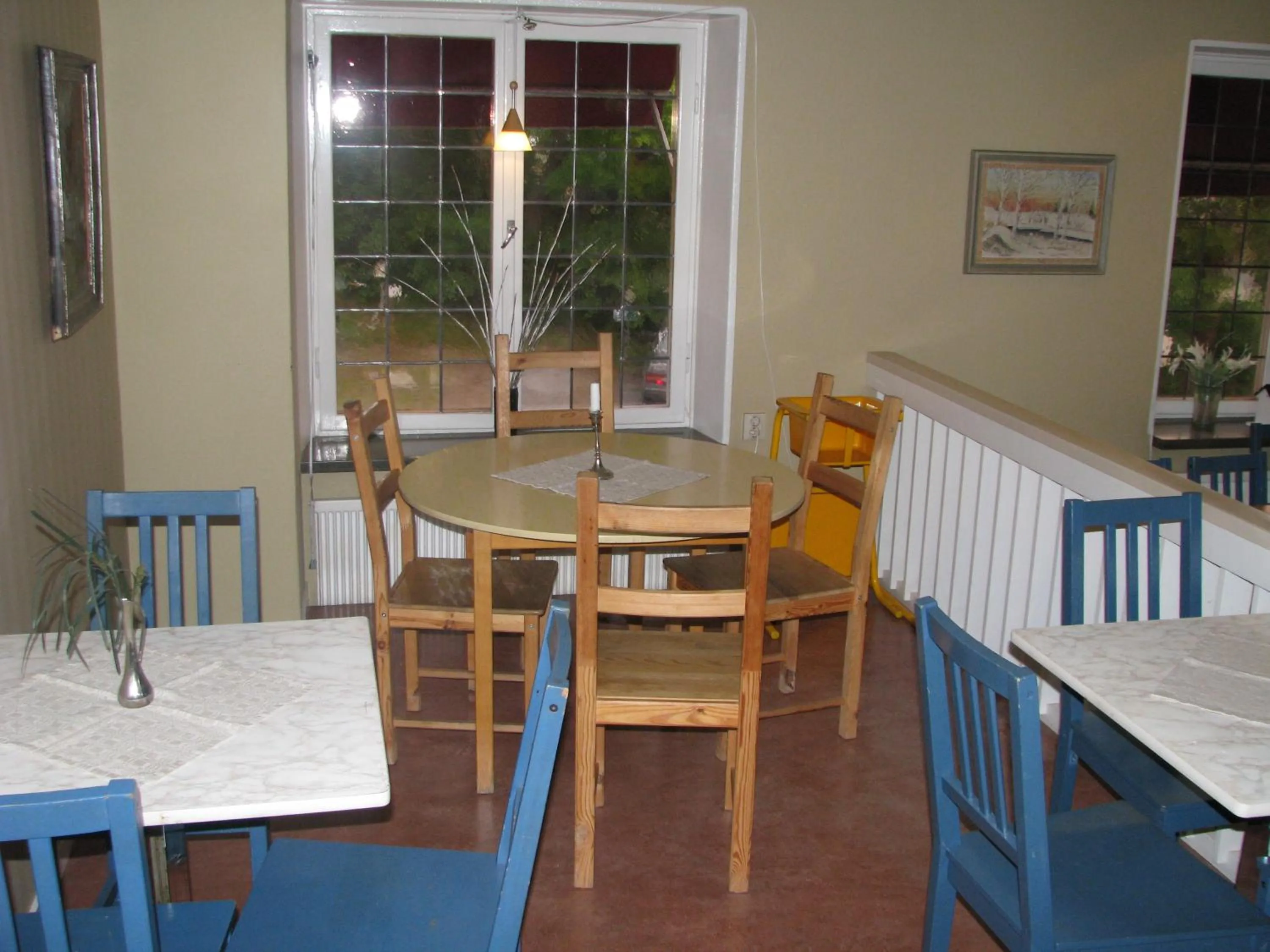 Communal kitchen in Örnsköldsviks Vandrarhem