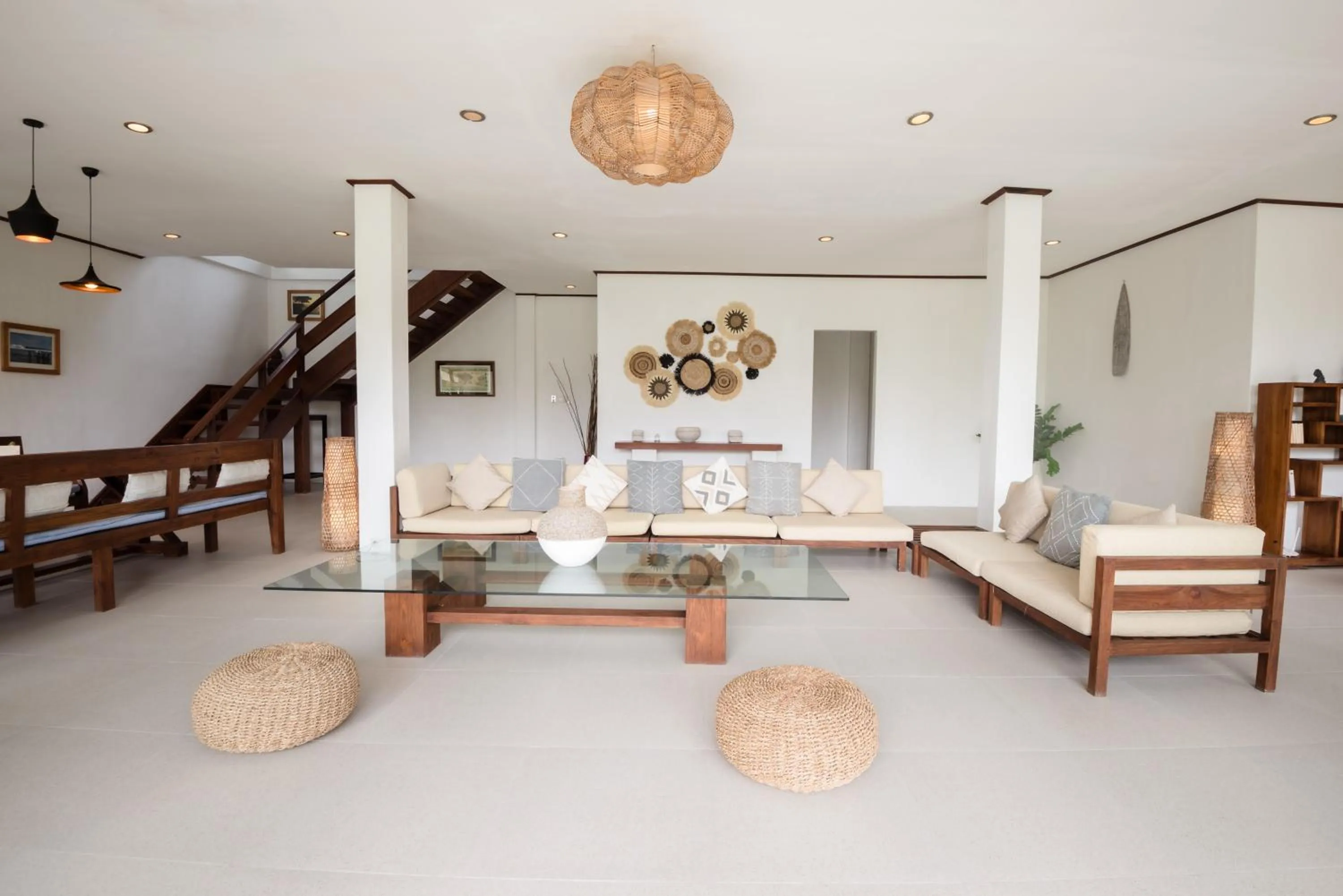 Living room in Dream View Villa