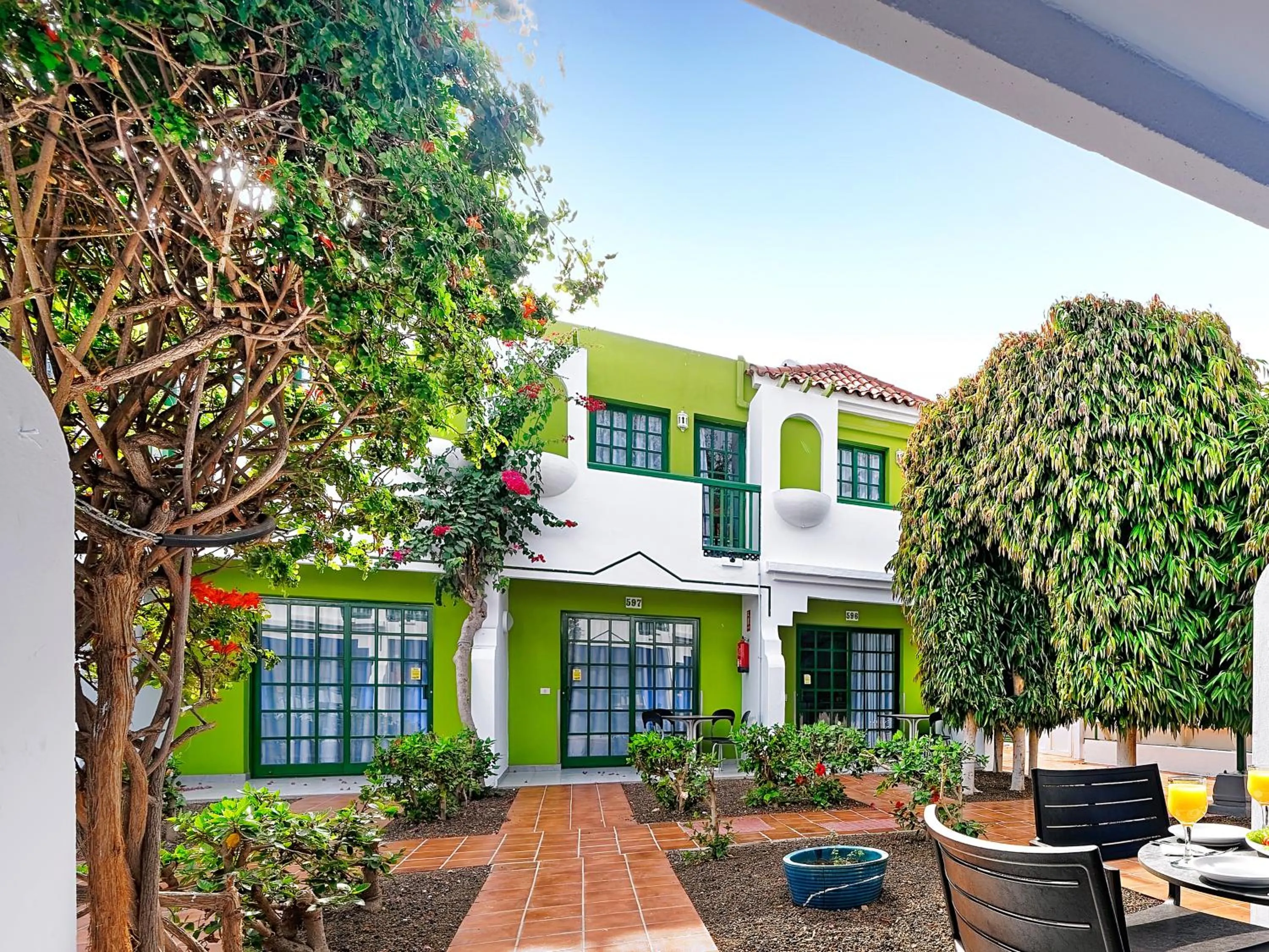 Balcony/Terrace in Bungalows Vistaflor