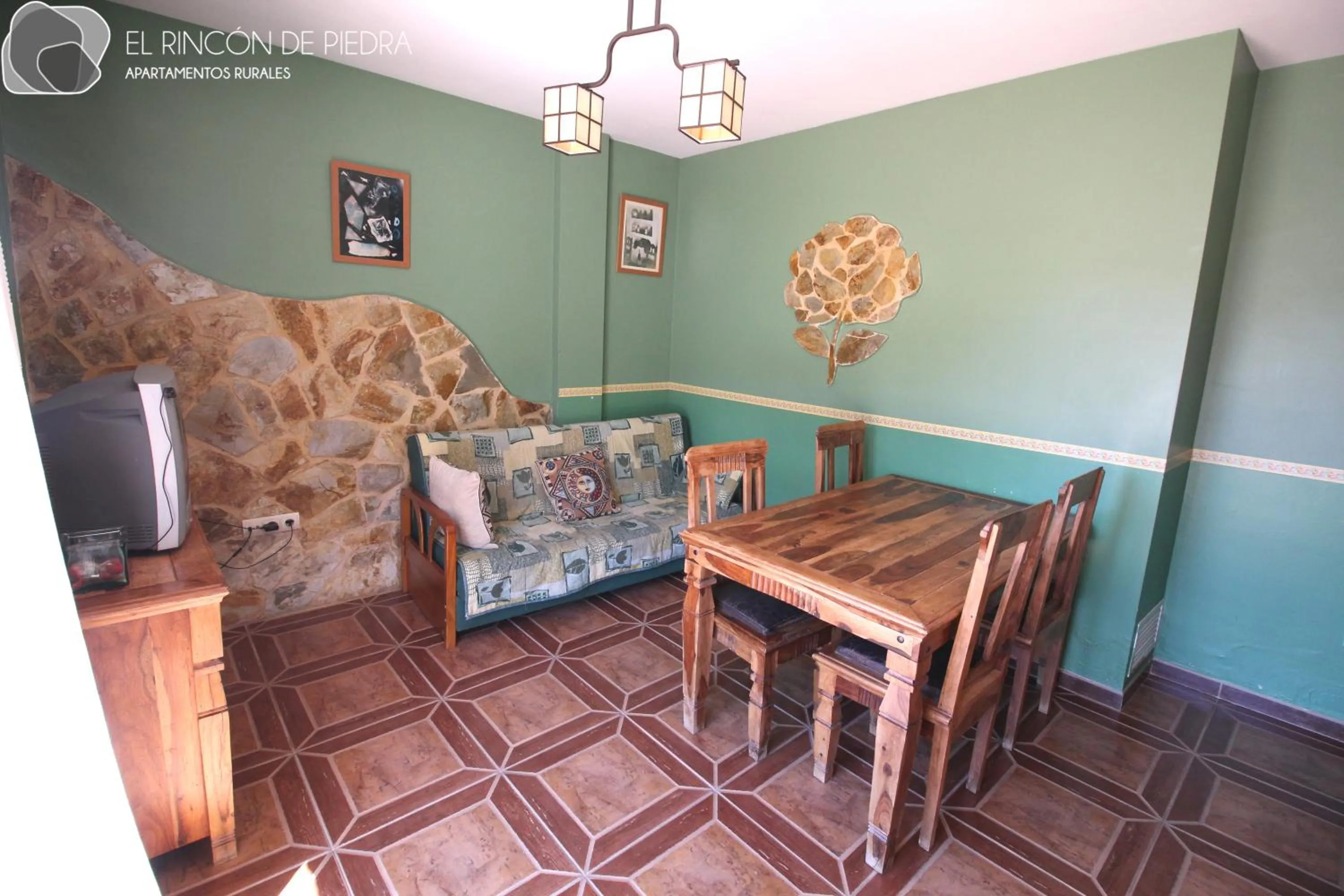 Dining area in El Rincon de Piedra
