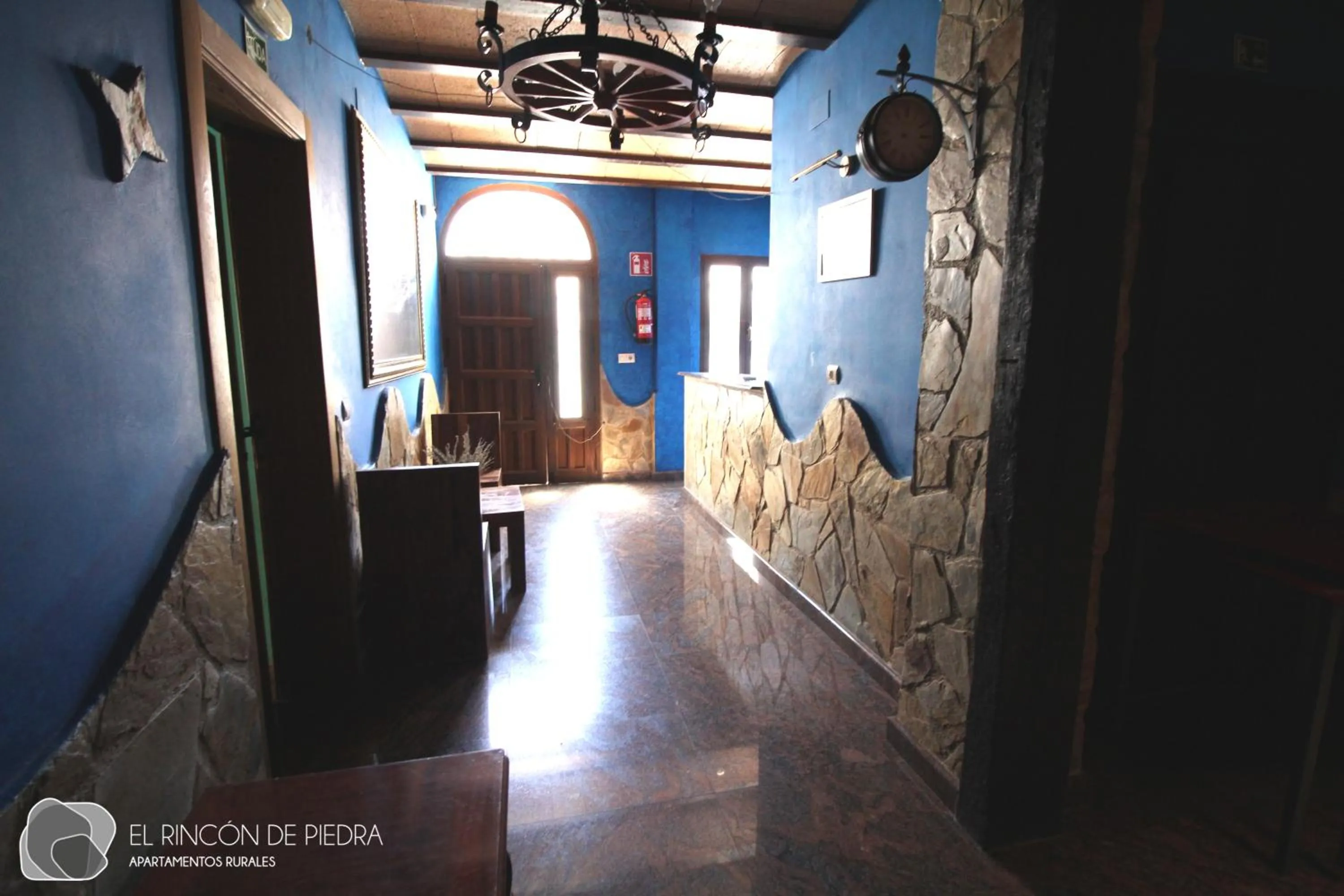 Lobby or reception in El Rincon de Piedra