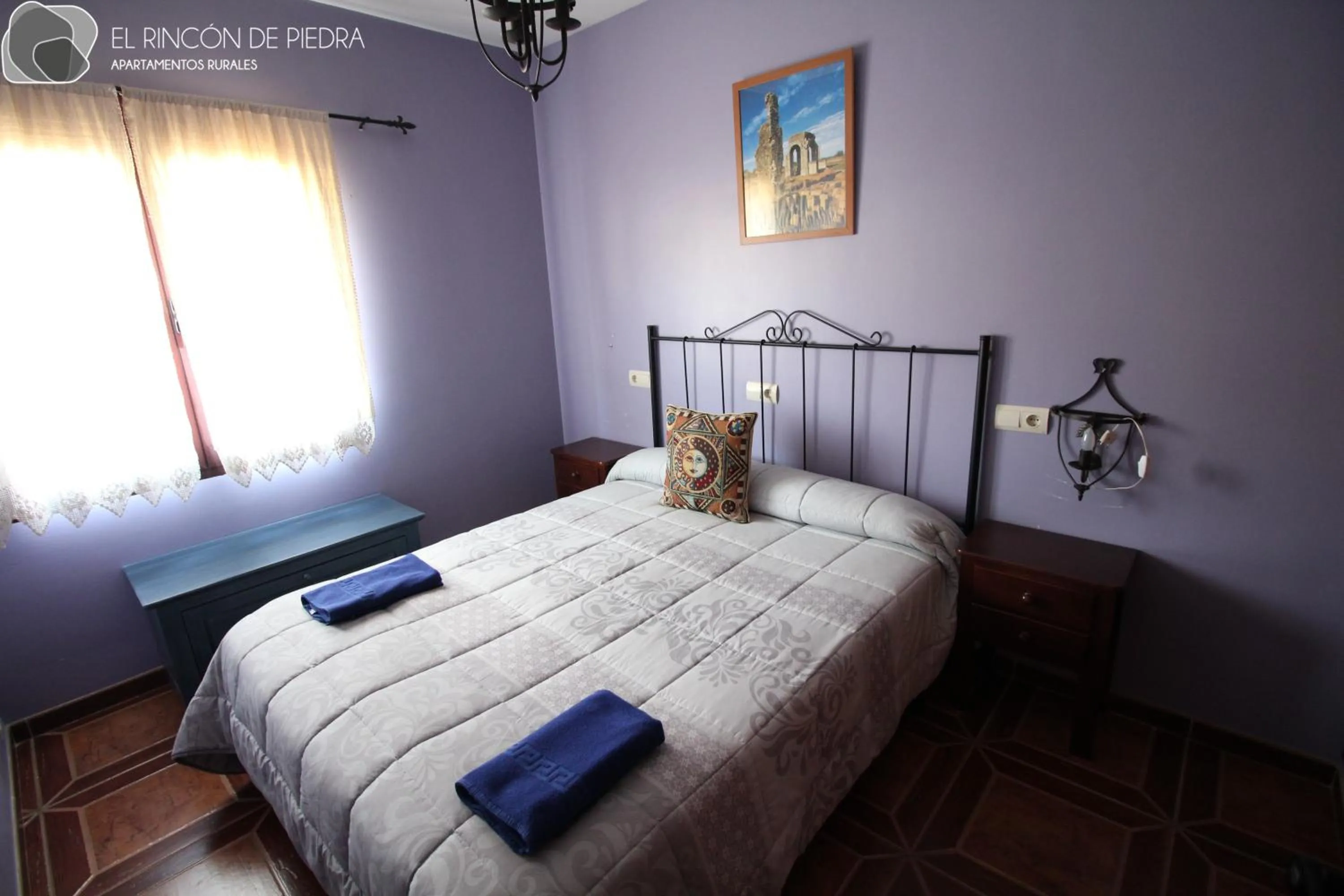 Bedroom, Bed in El Rincon de Piedra