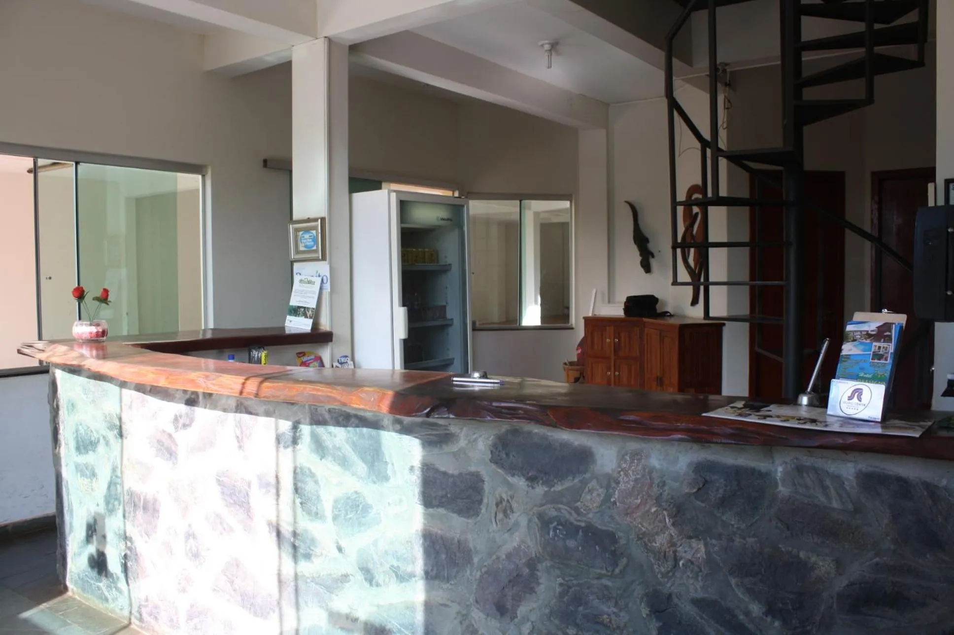 Lobby or reception in Hotel Refugio