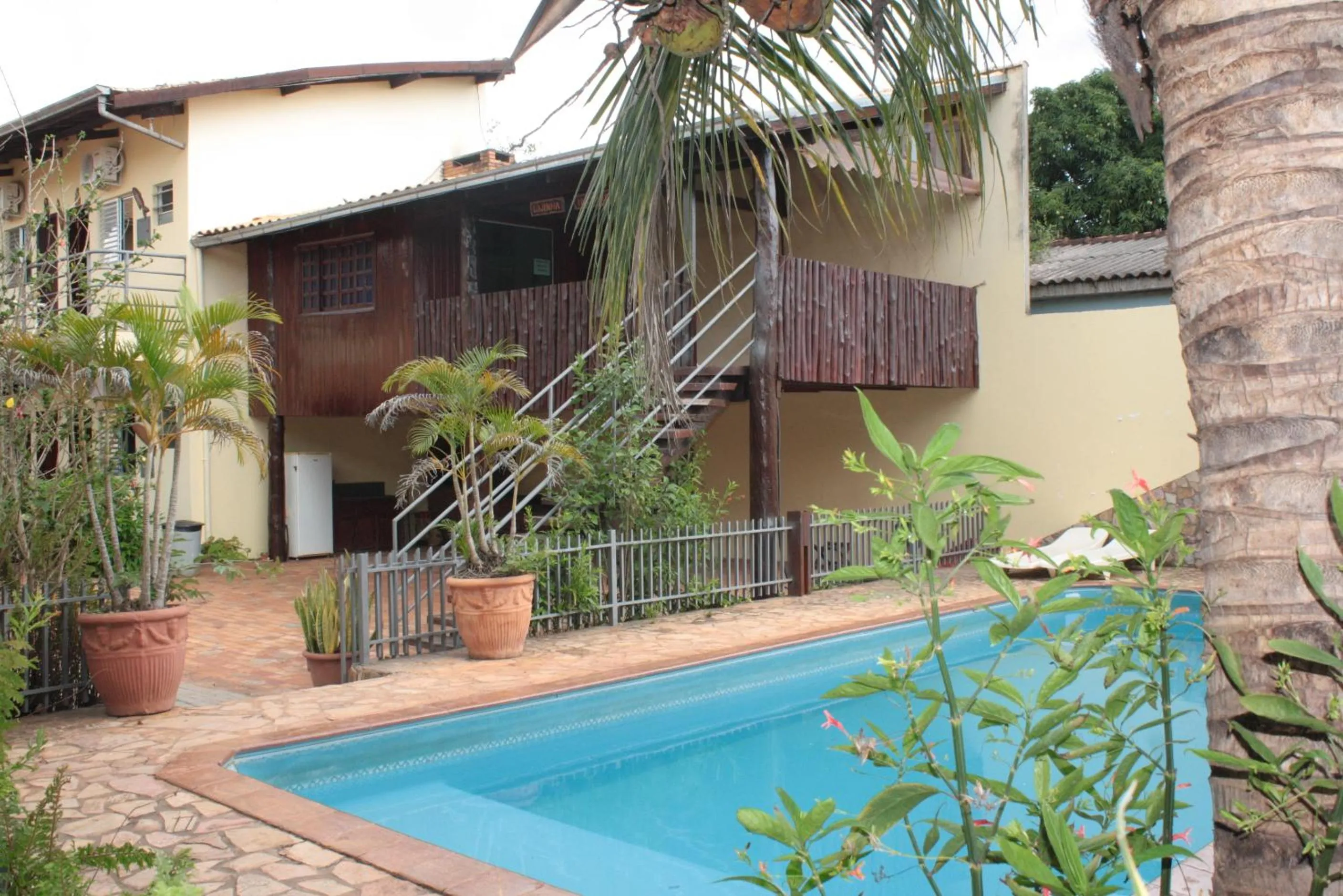 Swimming pool in Hotel Refugio