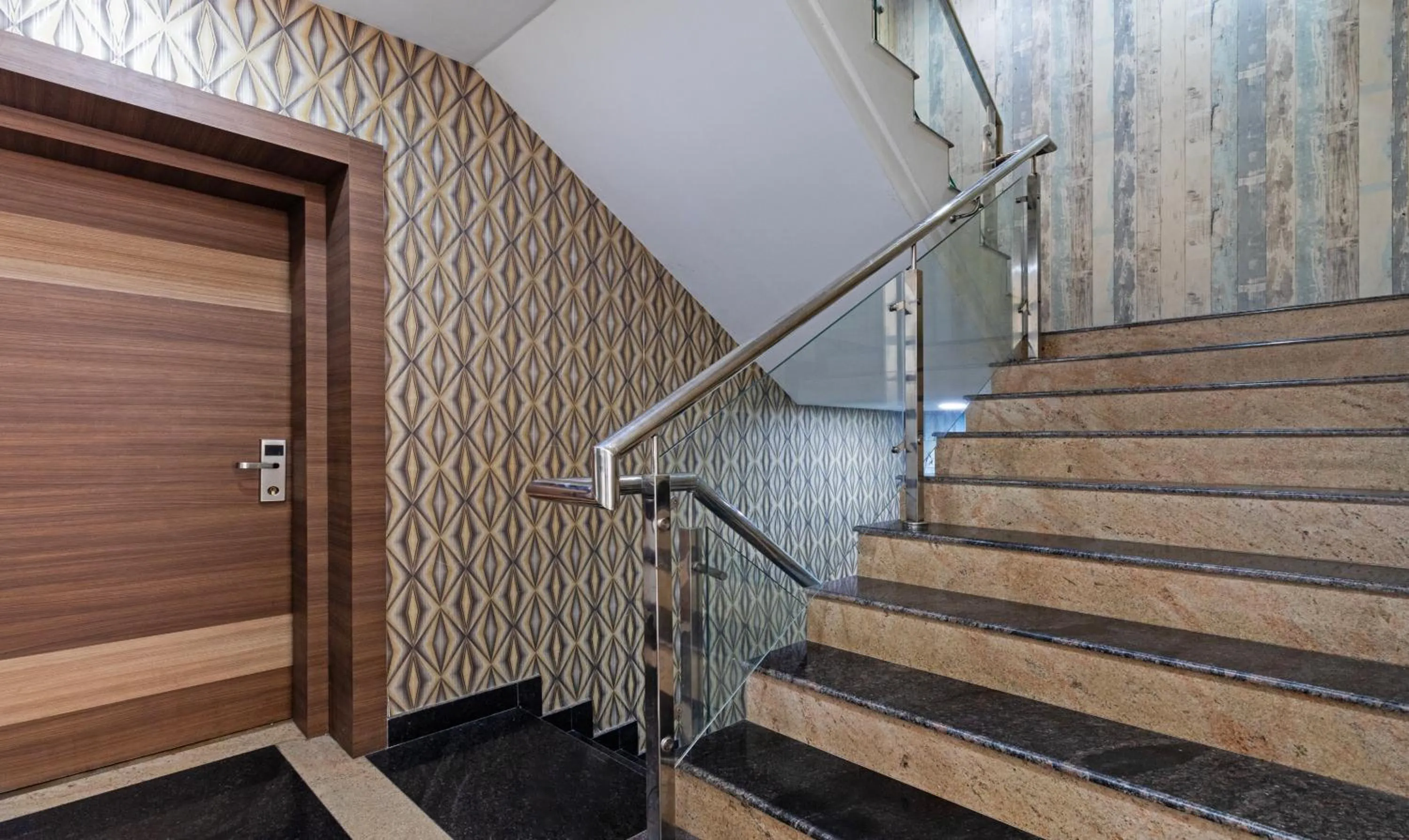 Lobby or reception in Treebo Grand Canyon By D2V