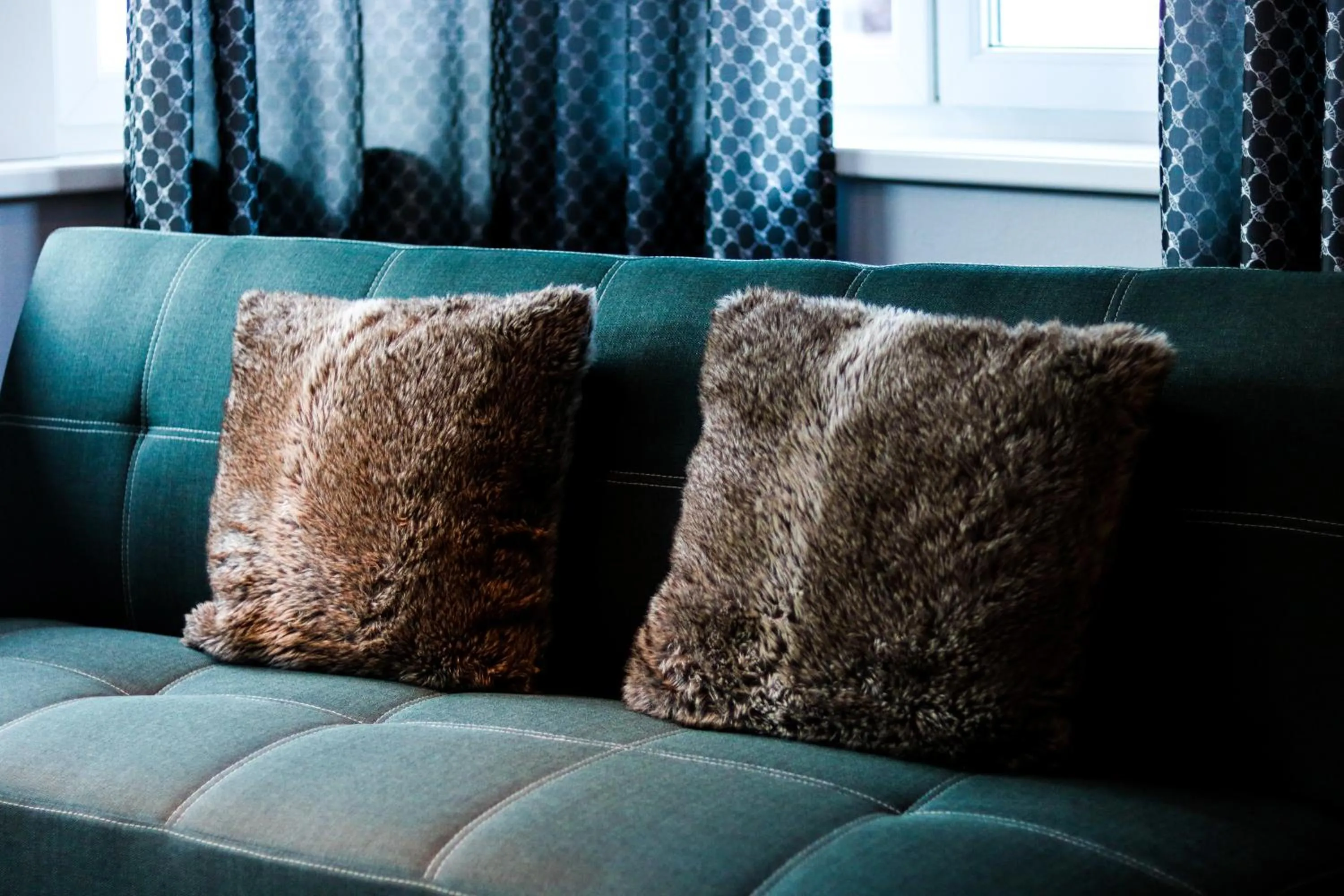 Seating area in Bosek`s