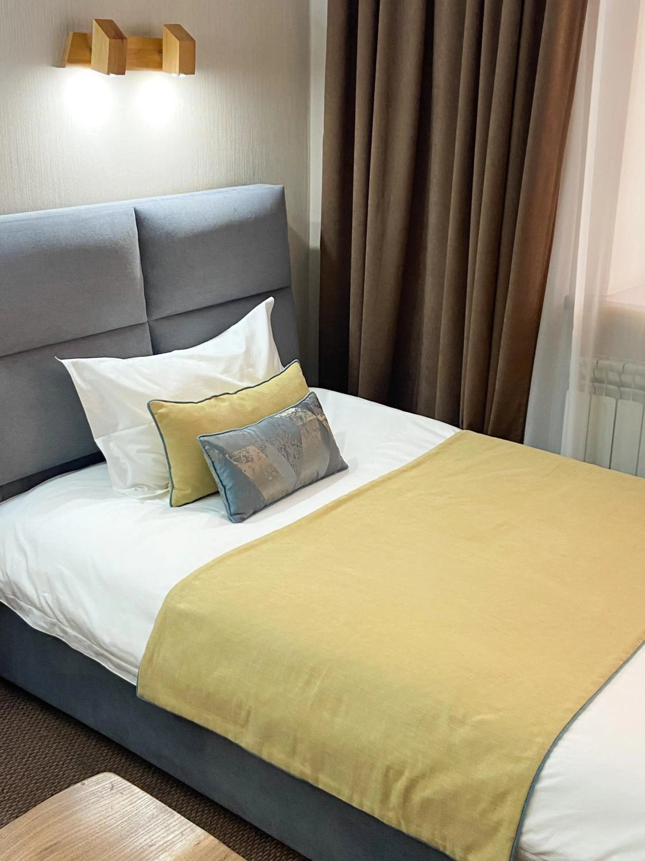 Bed in Keremet Hotel