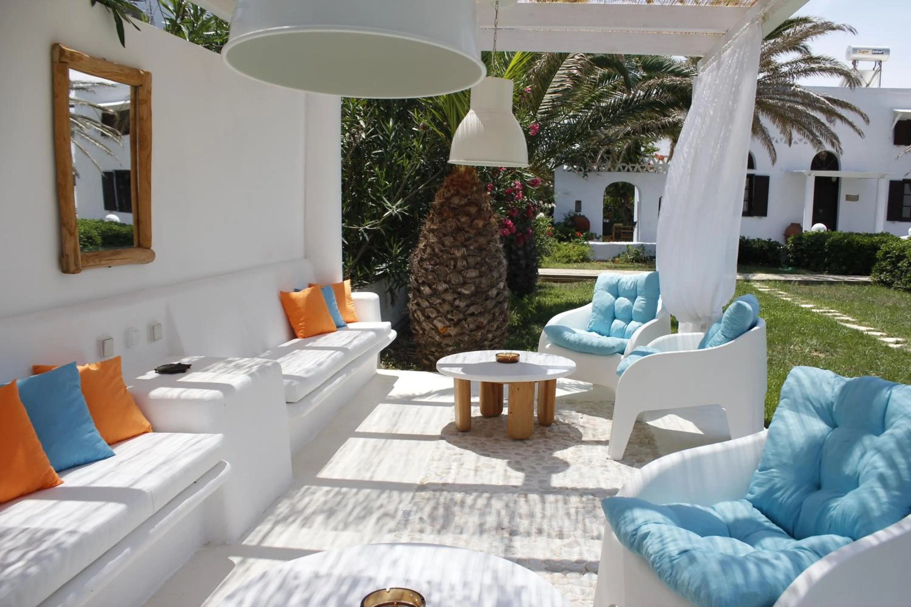 Patio in Villa Mantalena