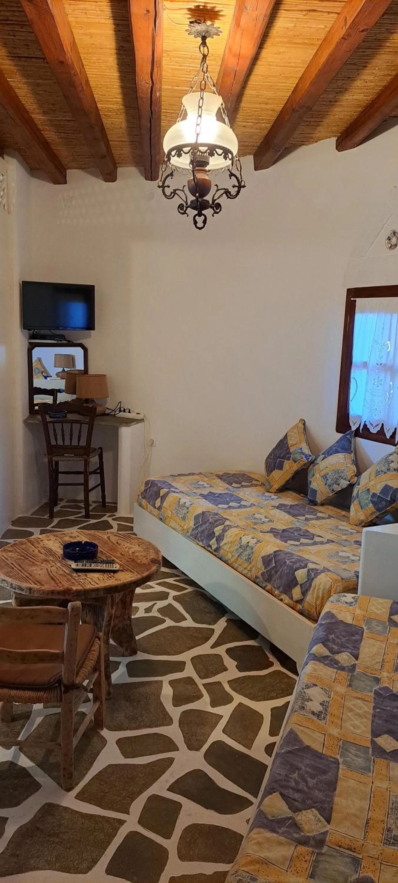 Bedroom, Bed in Villa Mantalena