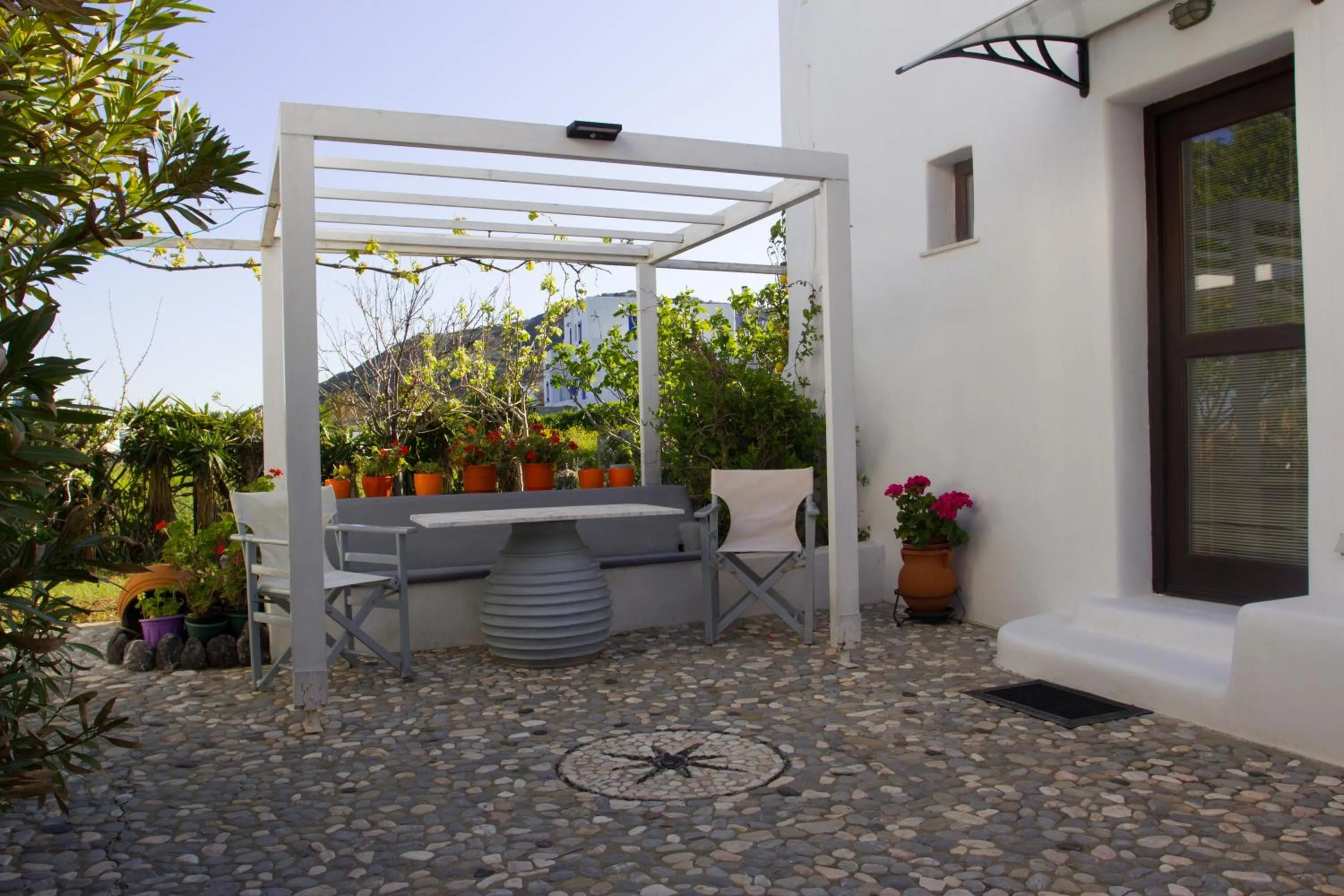 Balcony/Terrace in Villa Mantalena