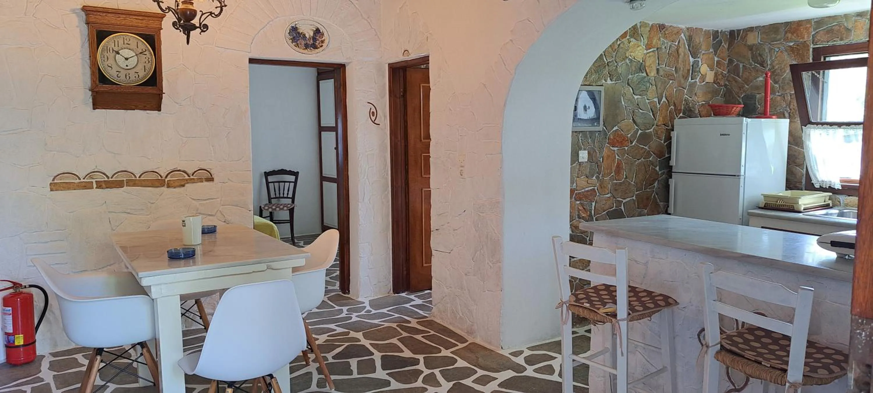 Living room in Villa Mantalena
