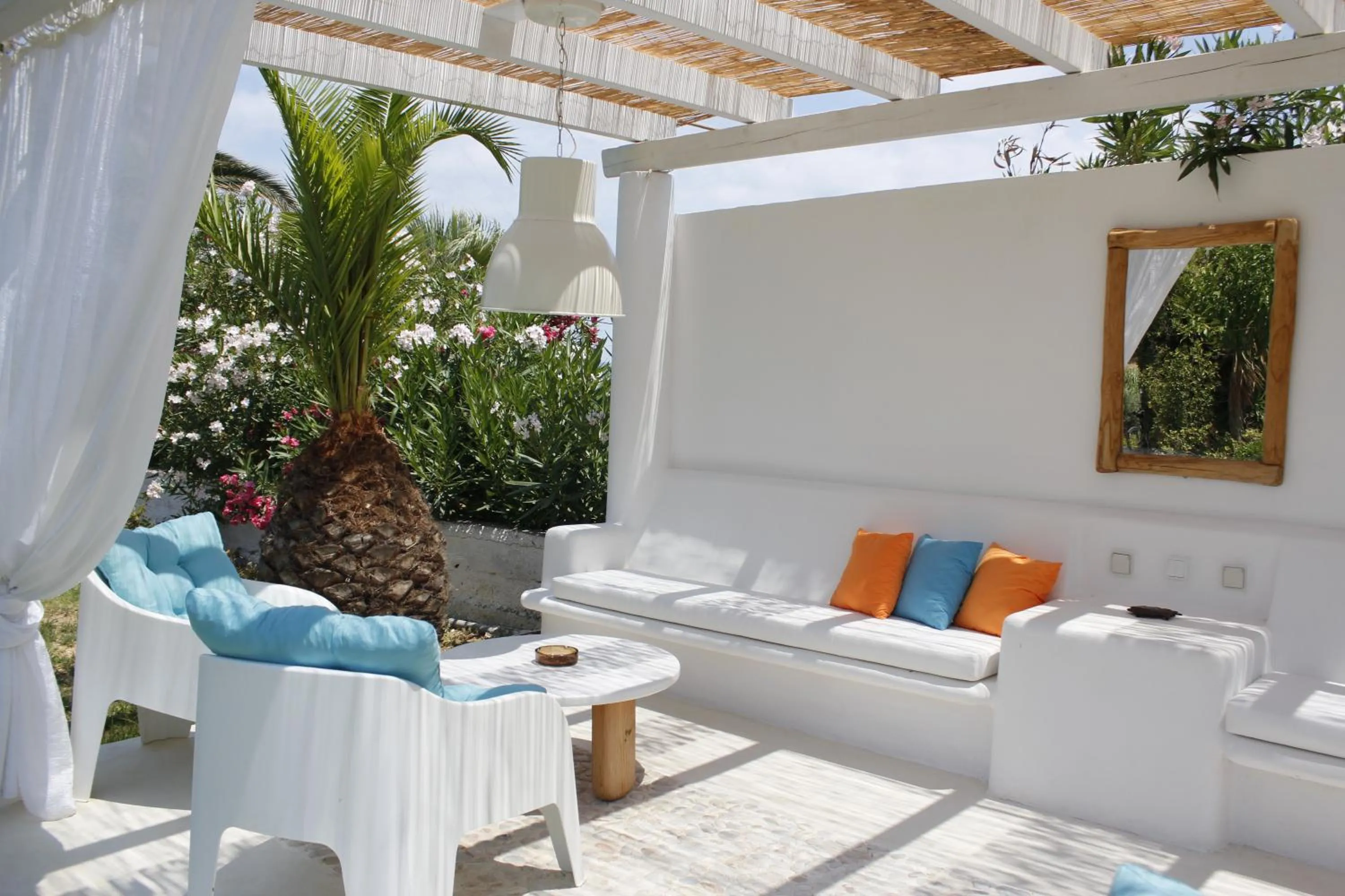 Patio in Villa Mantalena