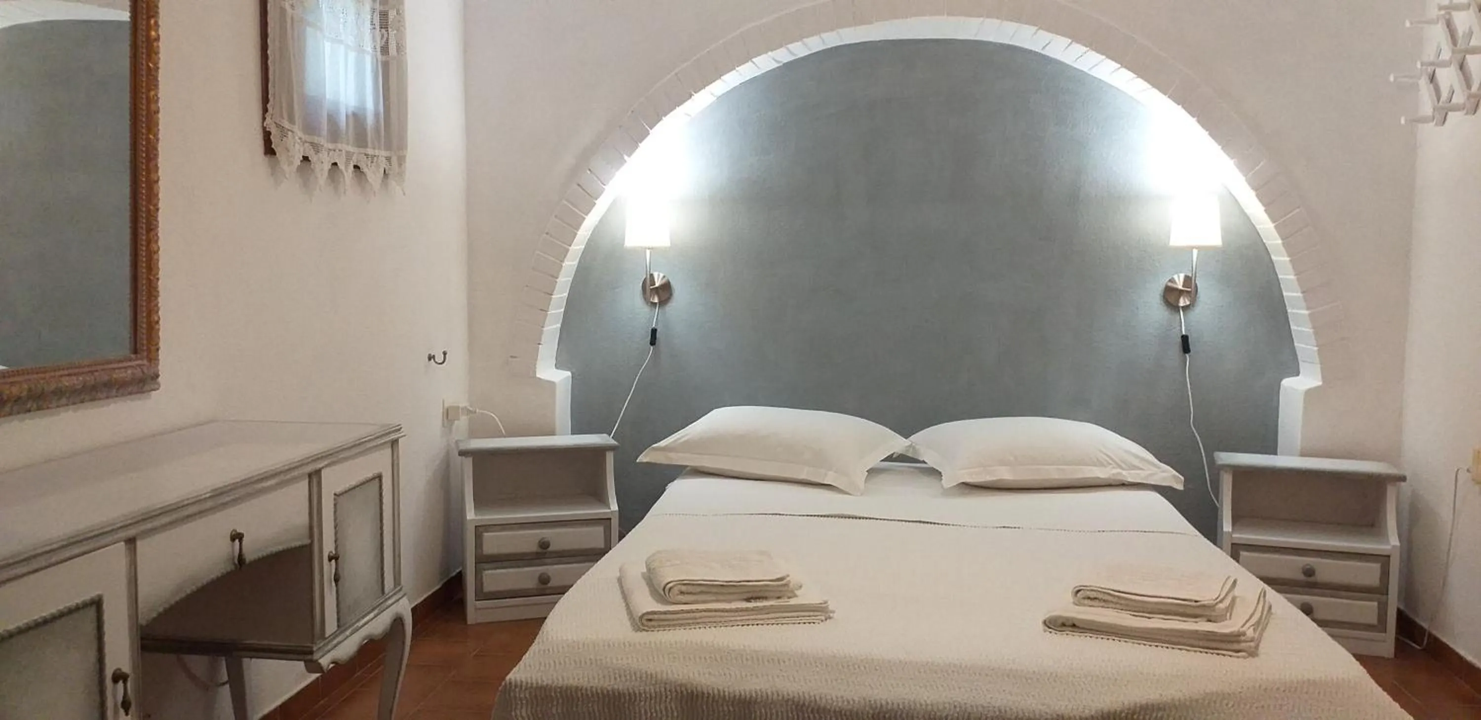 Bed in Villa Mantalena