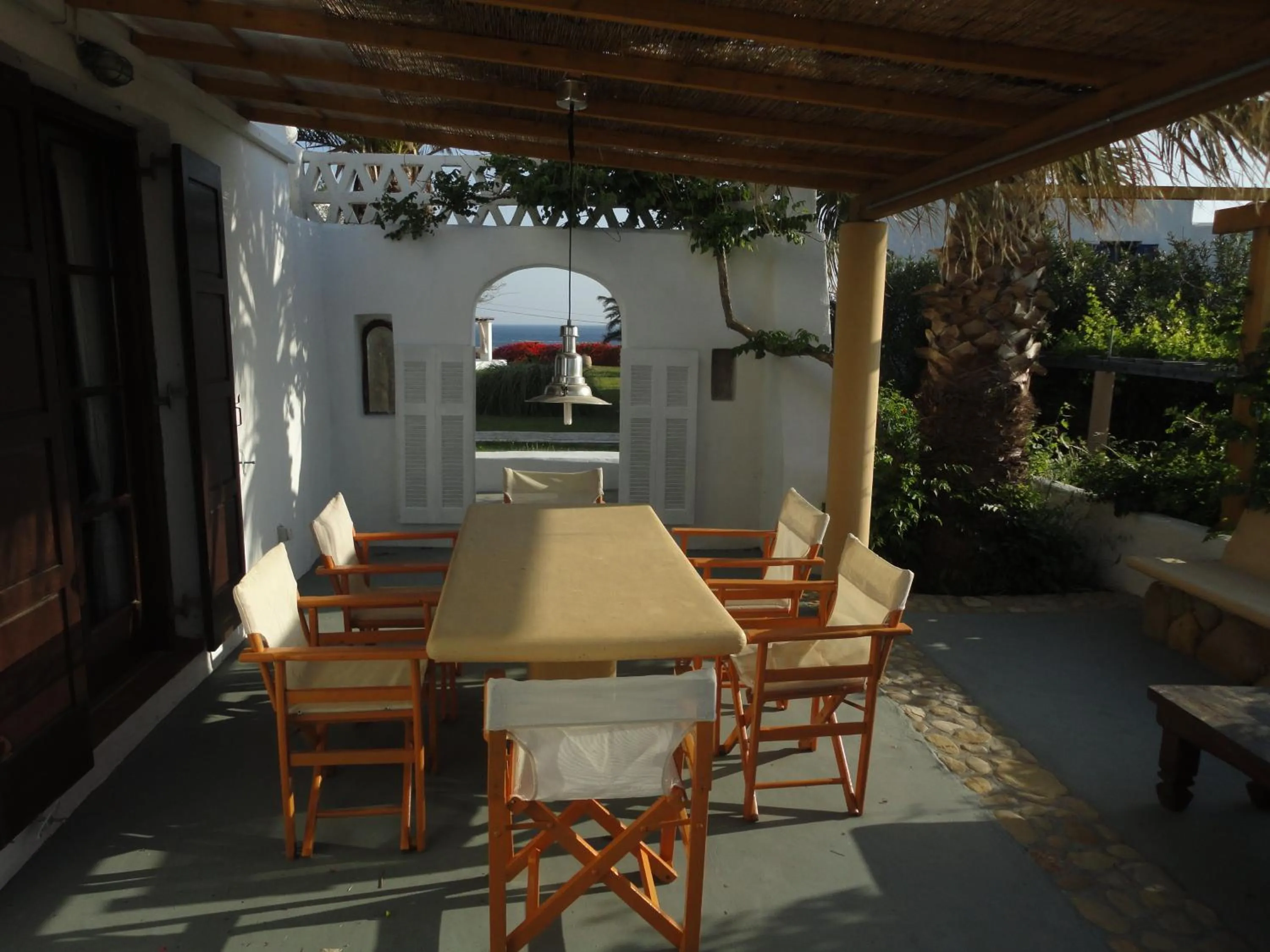 BBQ facilities in Villa Mantalena