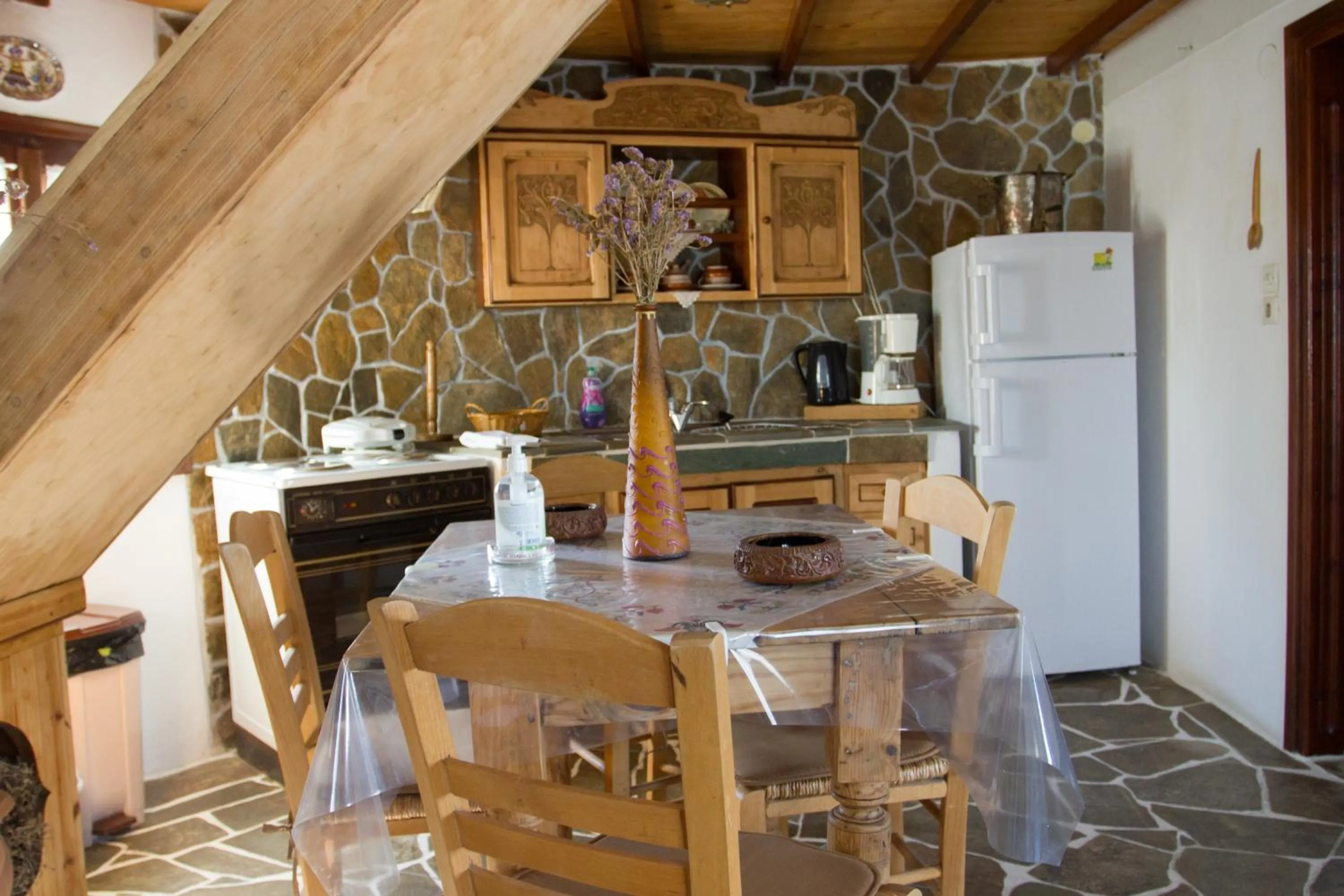Dining area in Villa Mantalena