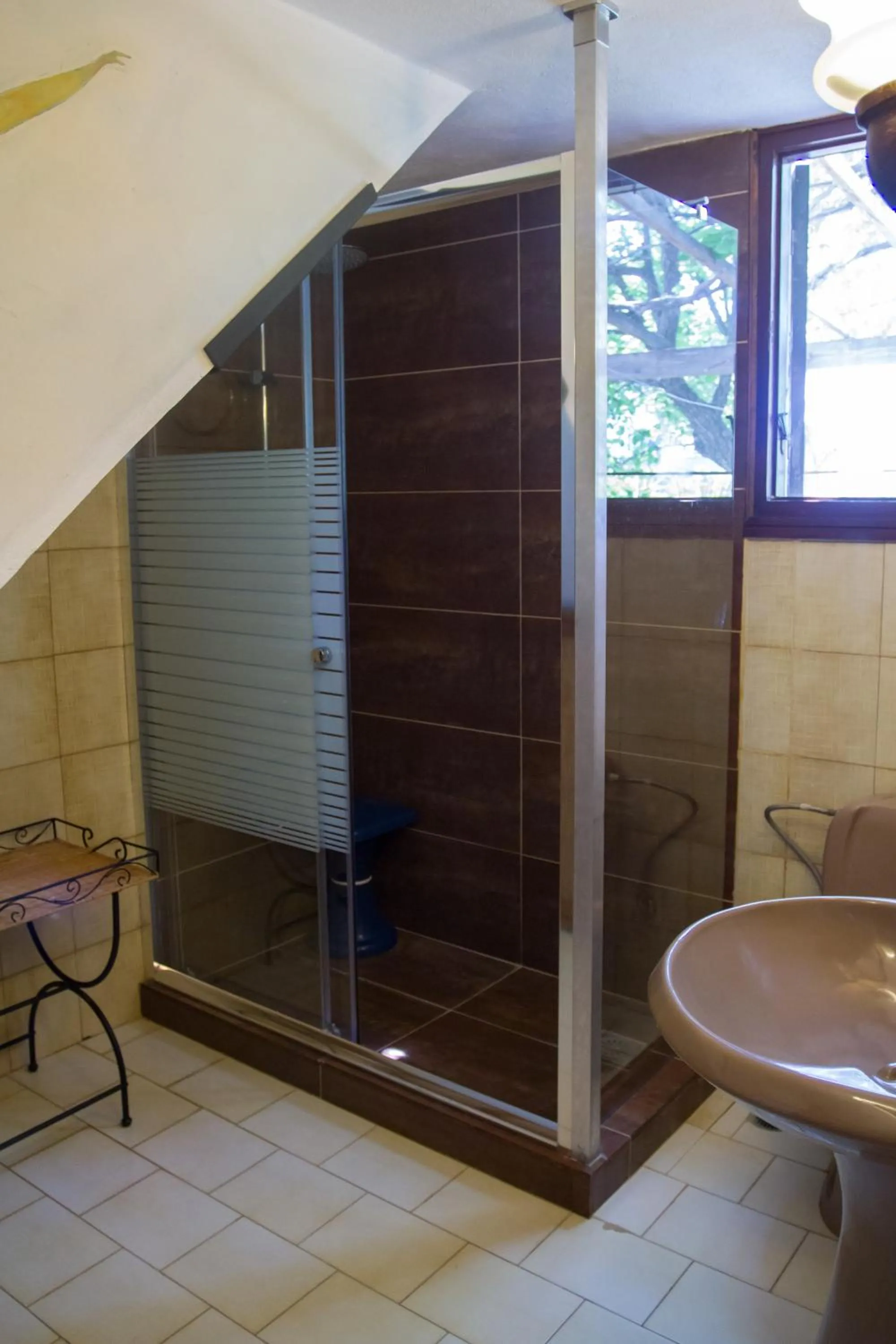 Shower in Villa Mantalena