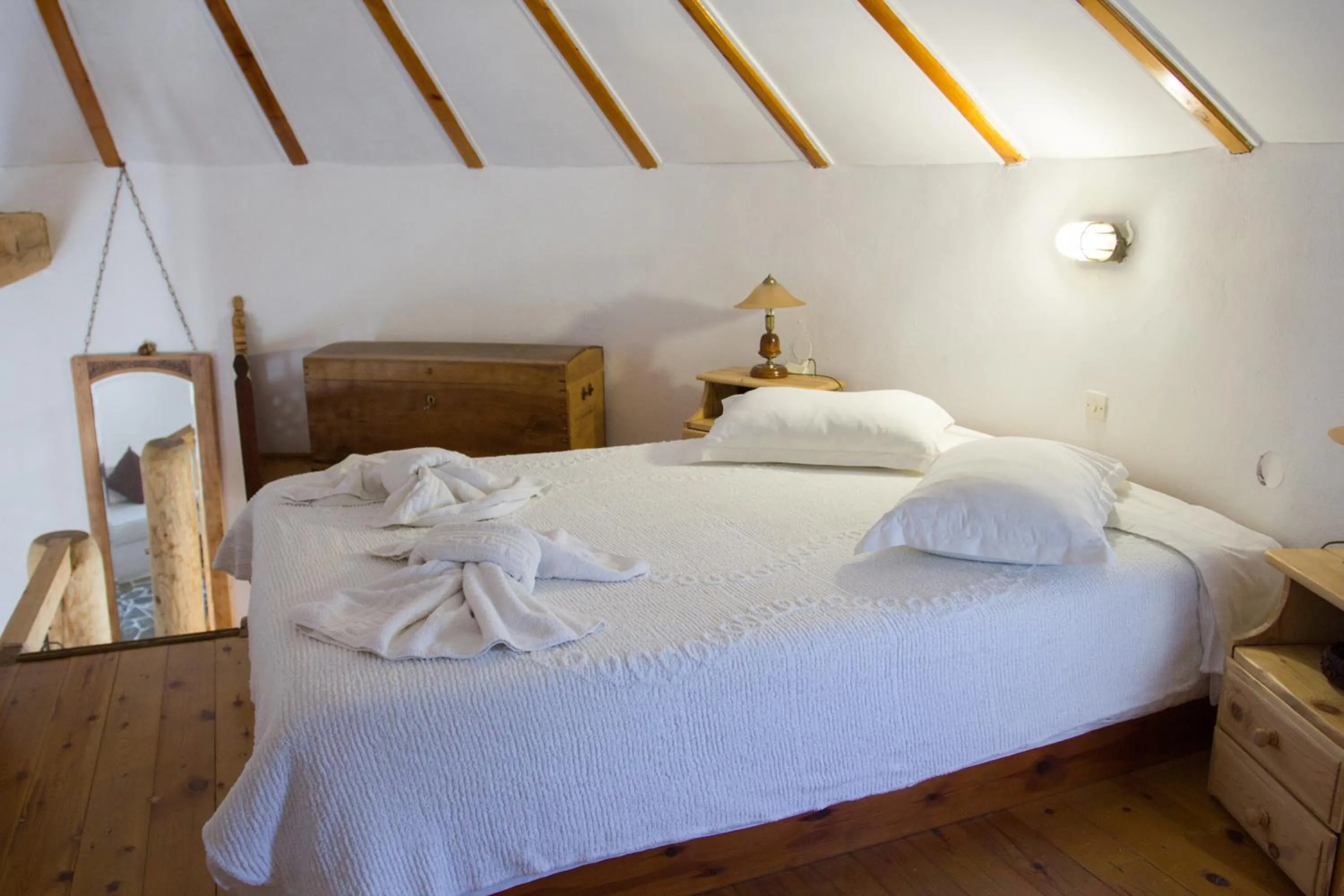 Bed in Villa Mantalena