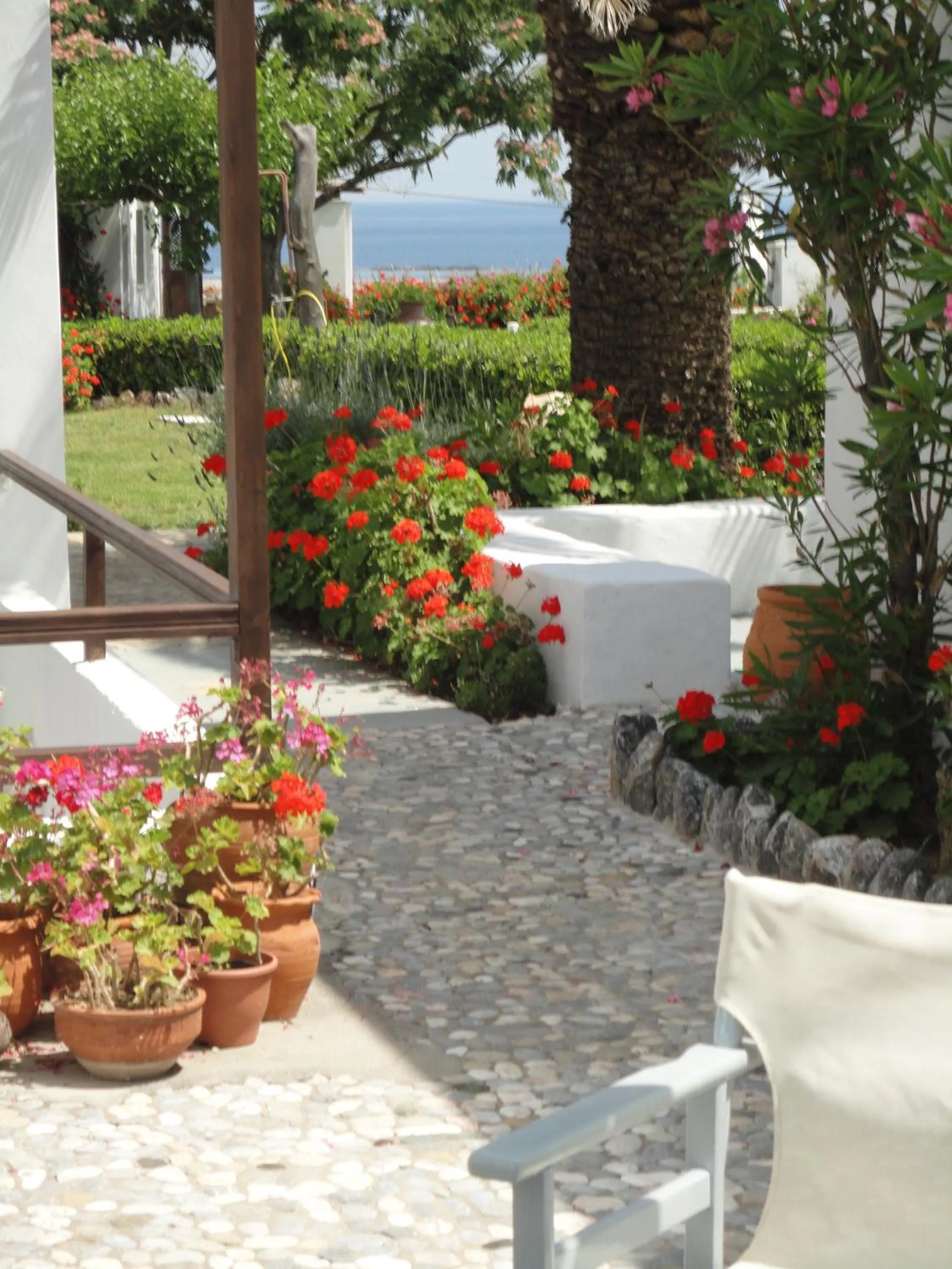 Balcony/Terrace in Villa Mantalena