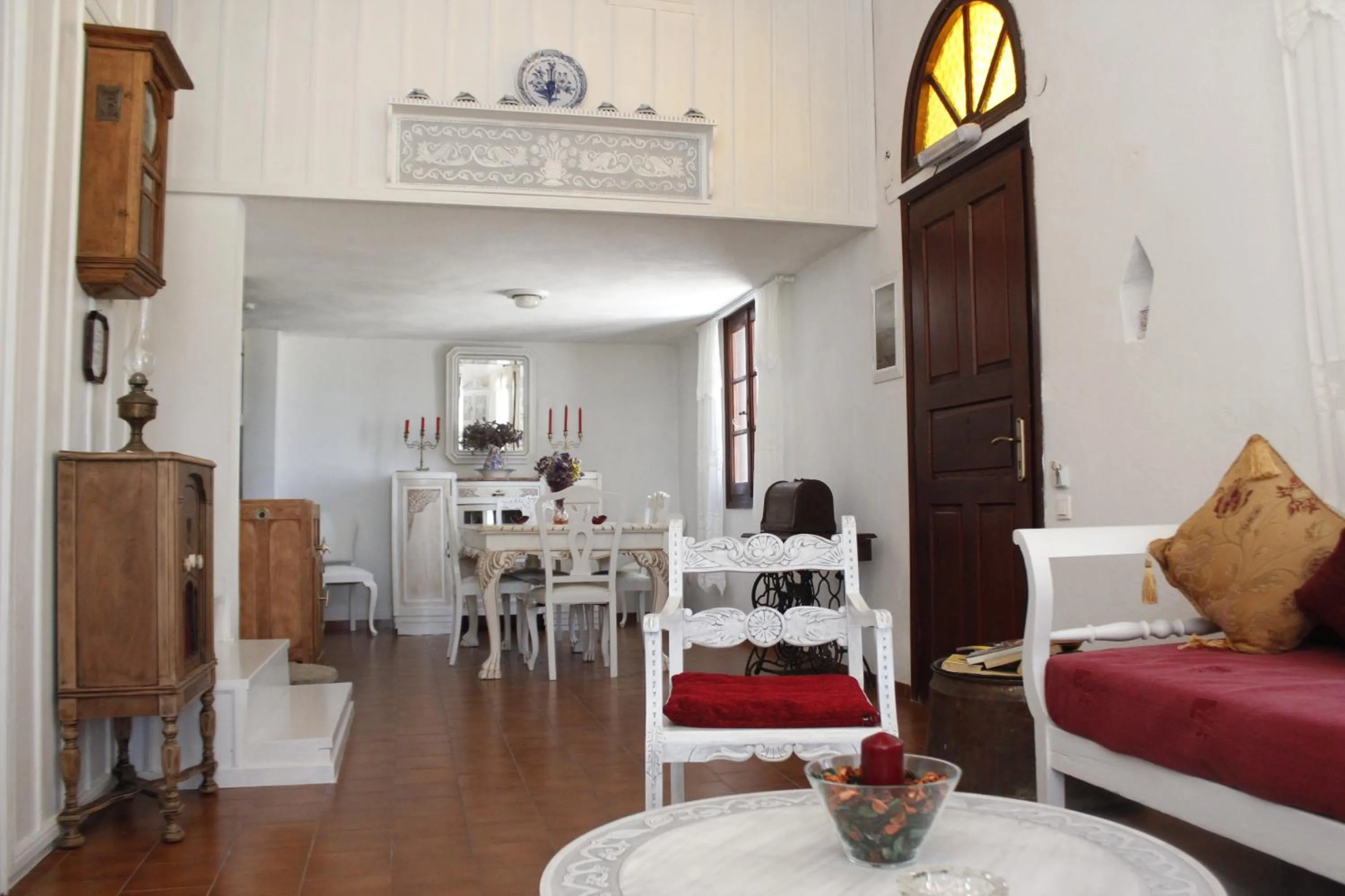 Living room in Villa Mantalena