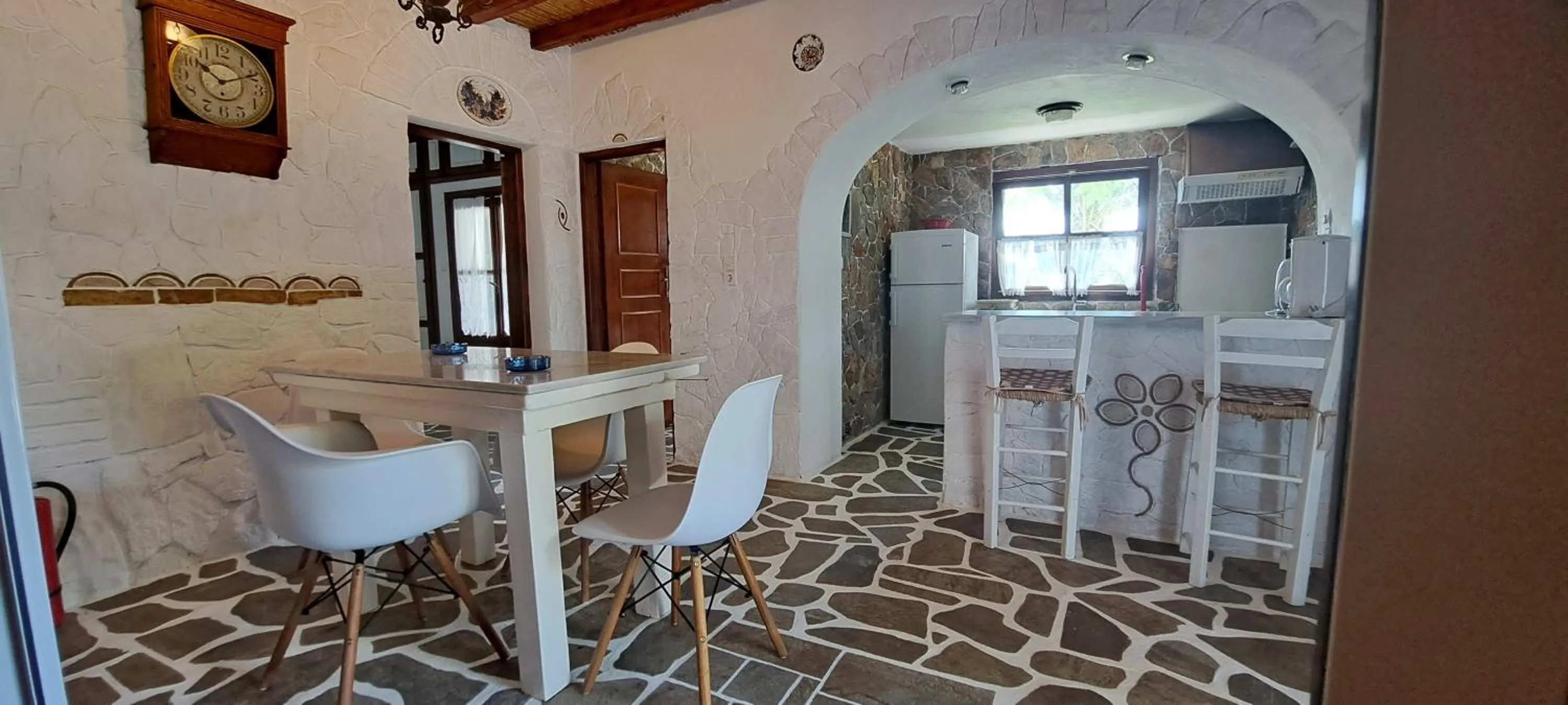 Dining area in Villa Mantalena