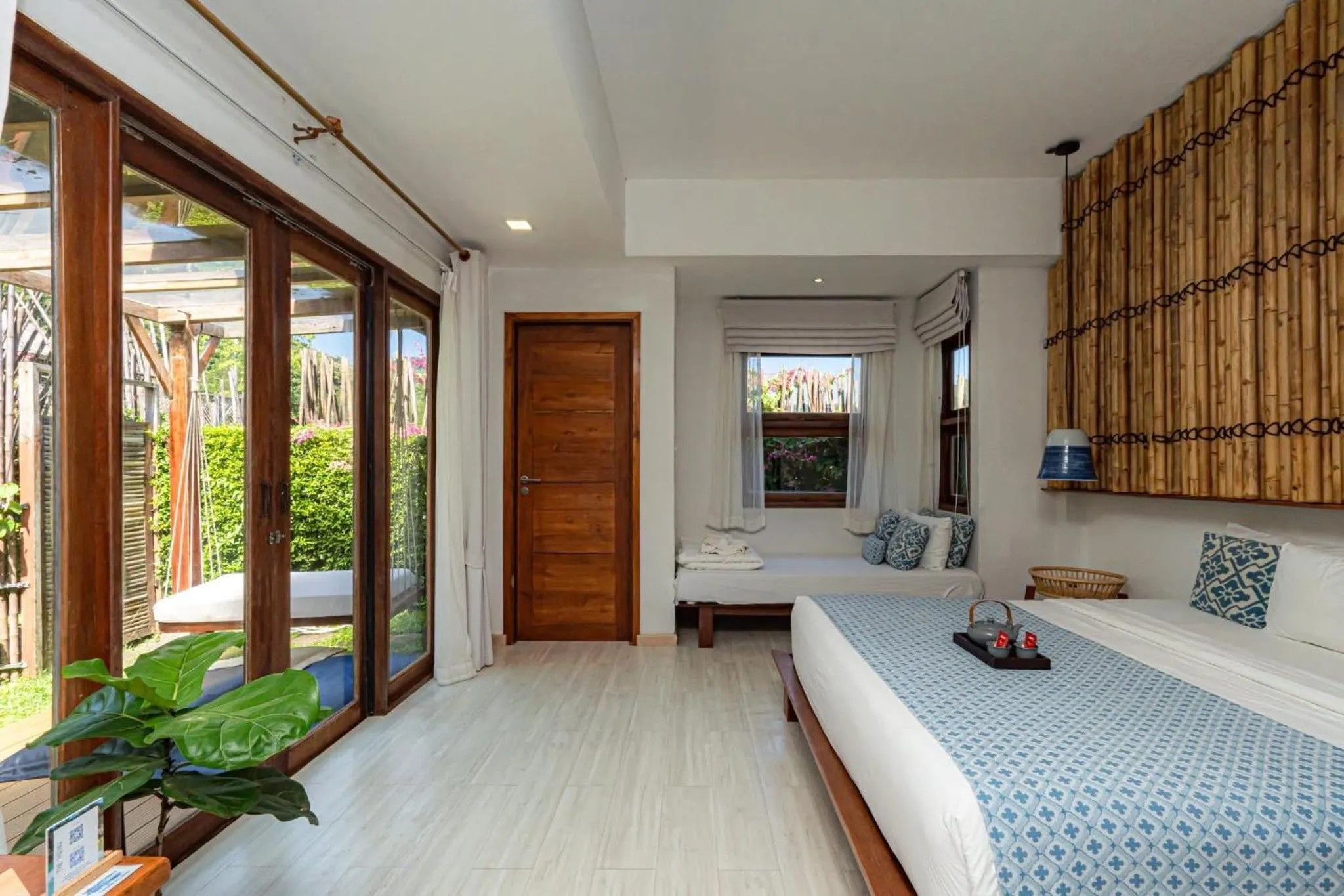 Bed in Rest Sea Resort Koh Kood