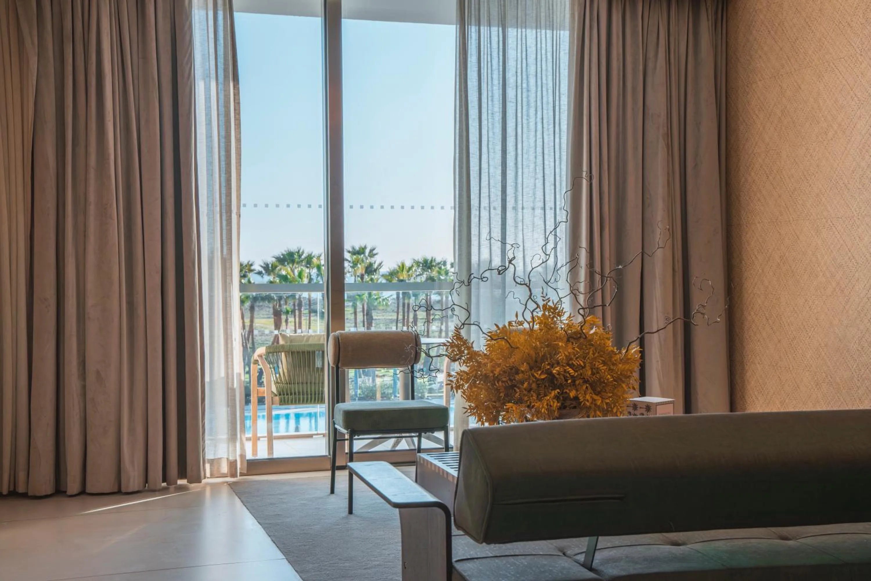 Living room in Wine & Books by the Sea, Algarve Resort