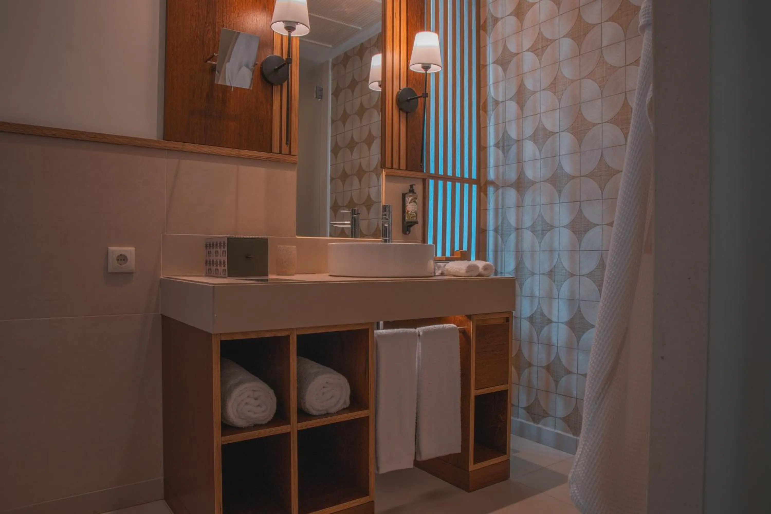 Bathroom in Wine & Books by the Sea, Algarve Resort