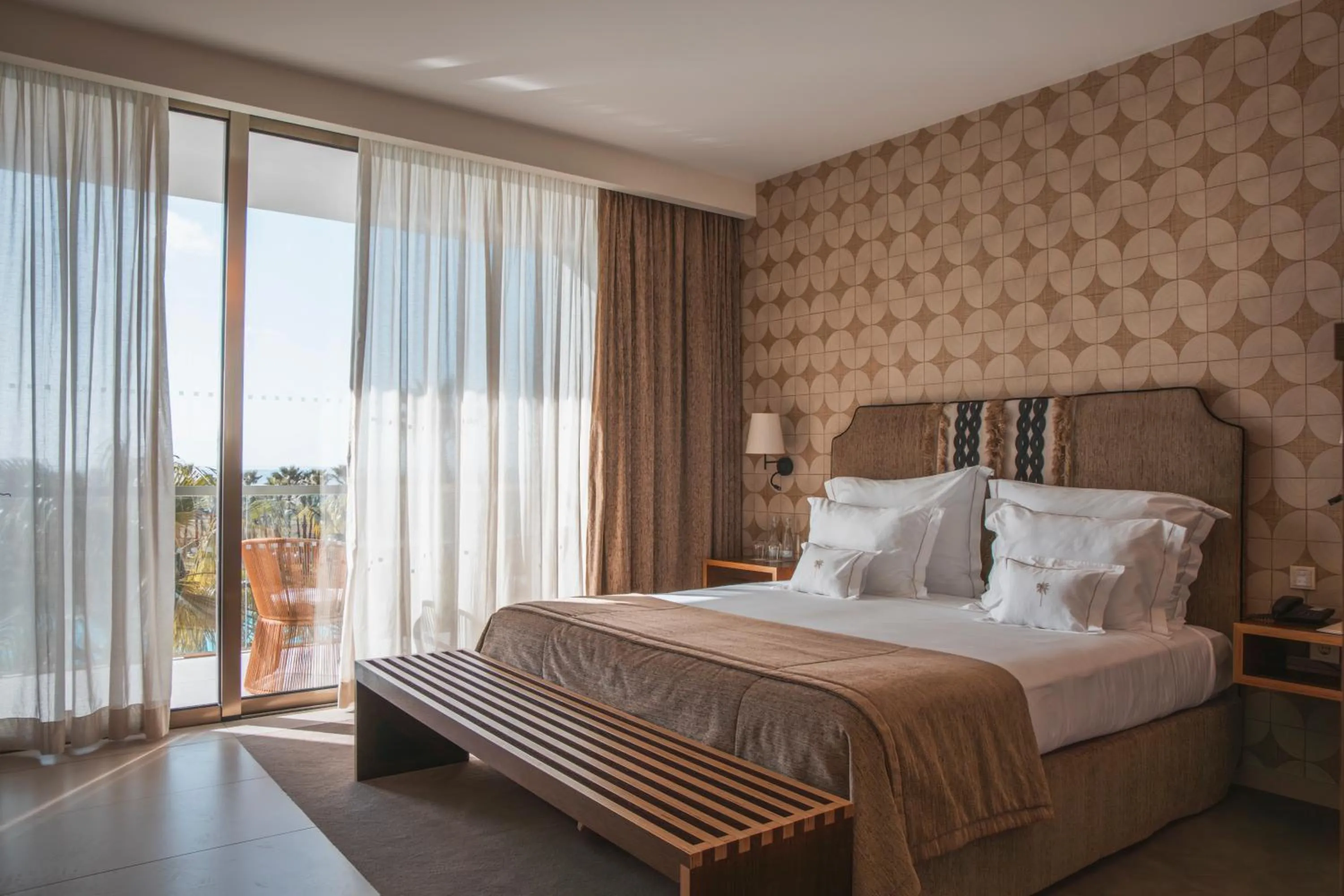 Bedroom, Bed in Wine & Books by the Sea, Algarve Resort