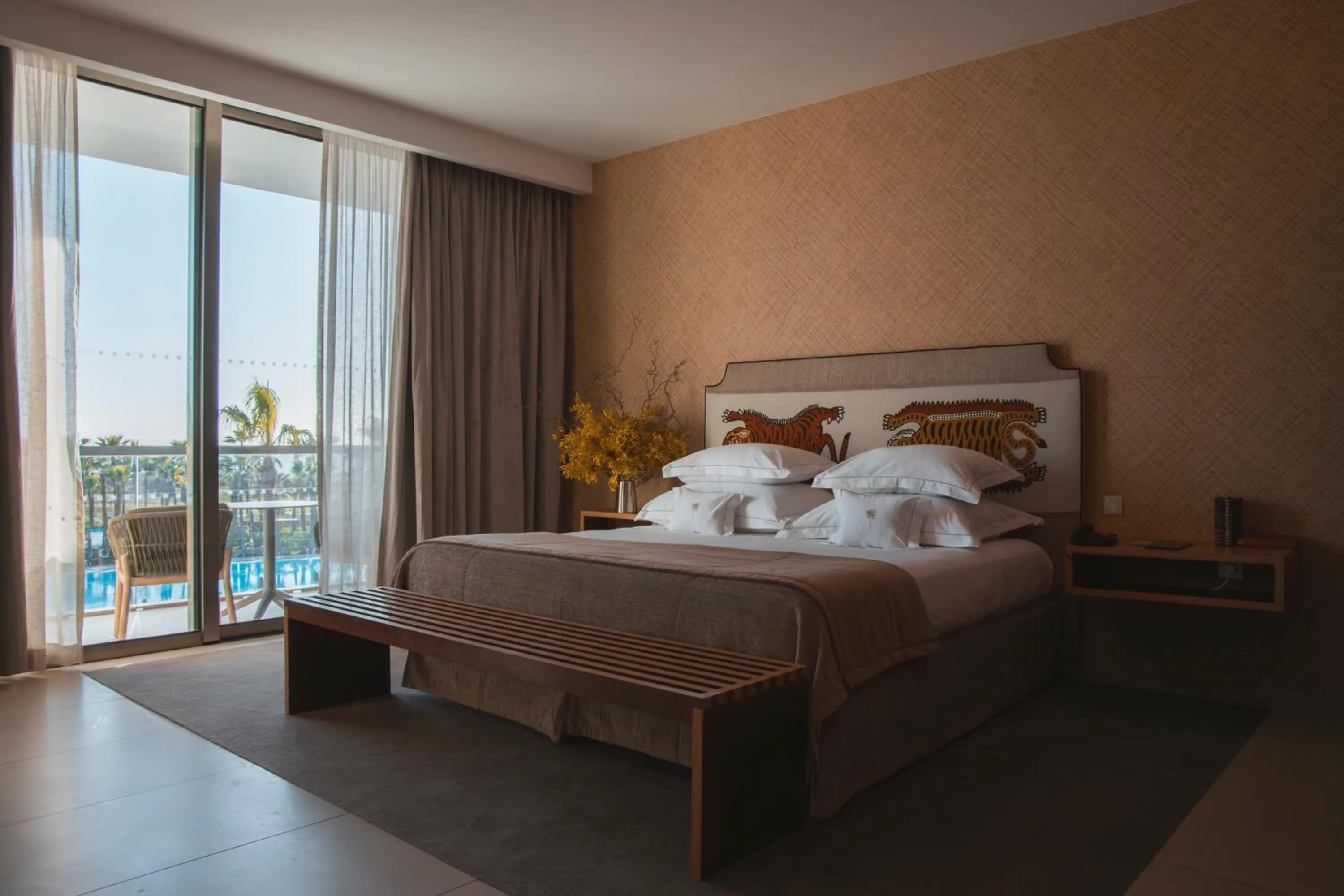 Bedroom, Bed in Wine & Books by the Sea, Algarve Resort