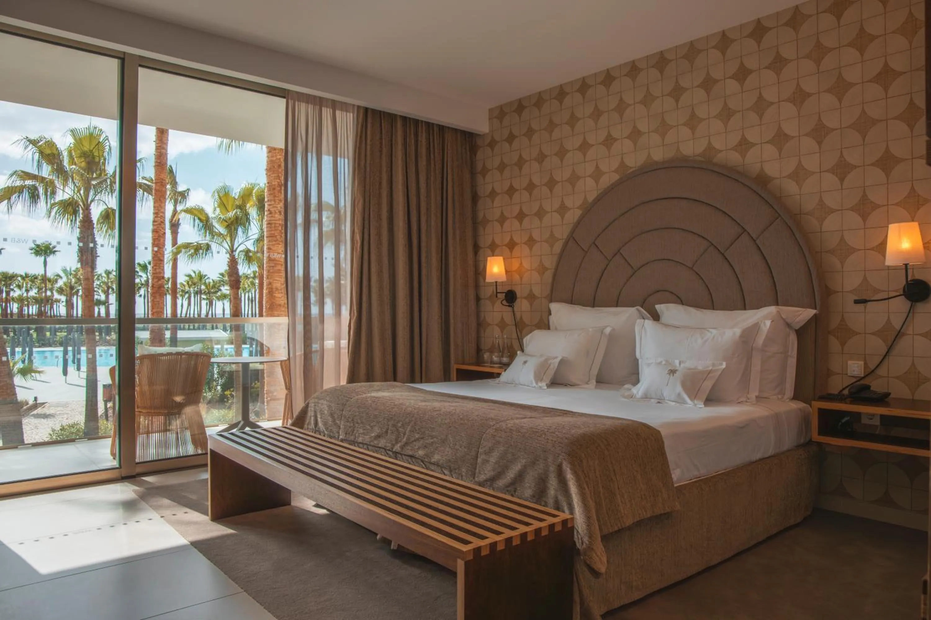 Bedroom, Bed in Wine & Books by the Sea, Algarve Resort