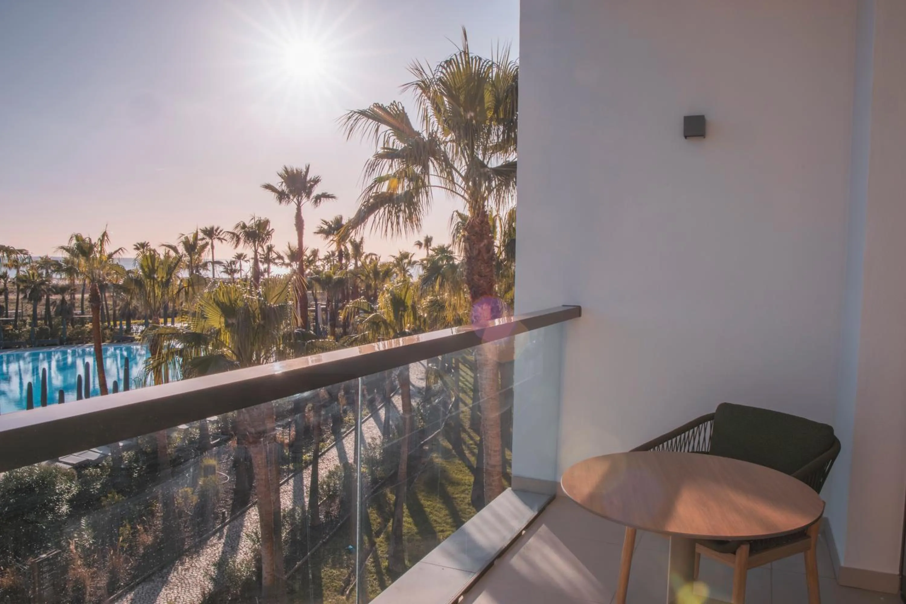 Balcony/Terrace in Wine & Books by the Sea, Algarve Resort