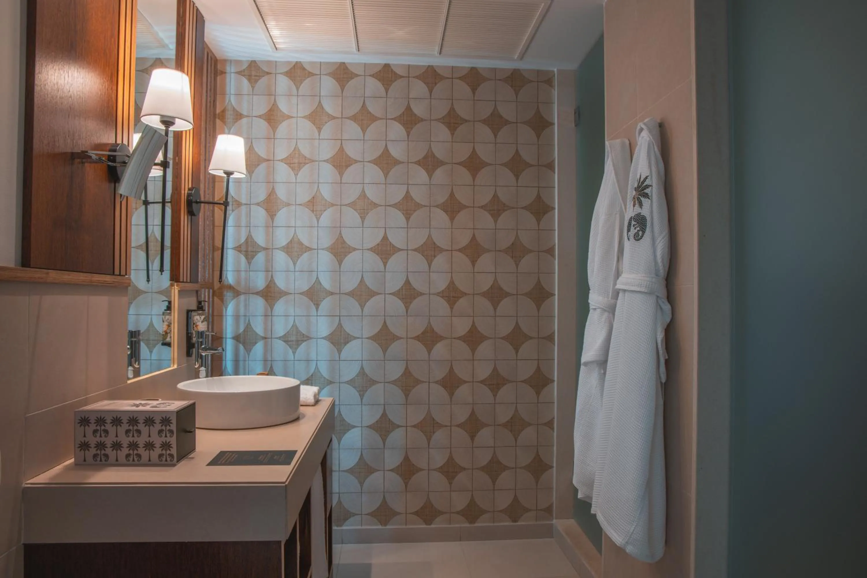 Bathroom in Wine & Books by the Sea, Algarve Resort