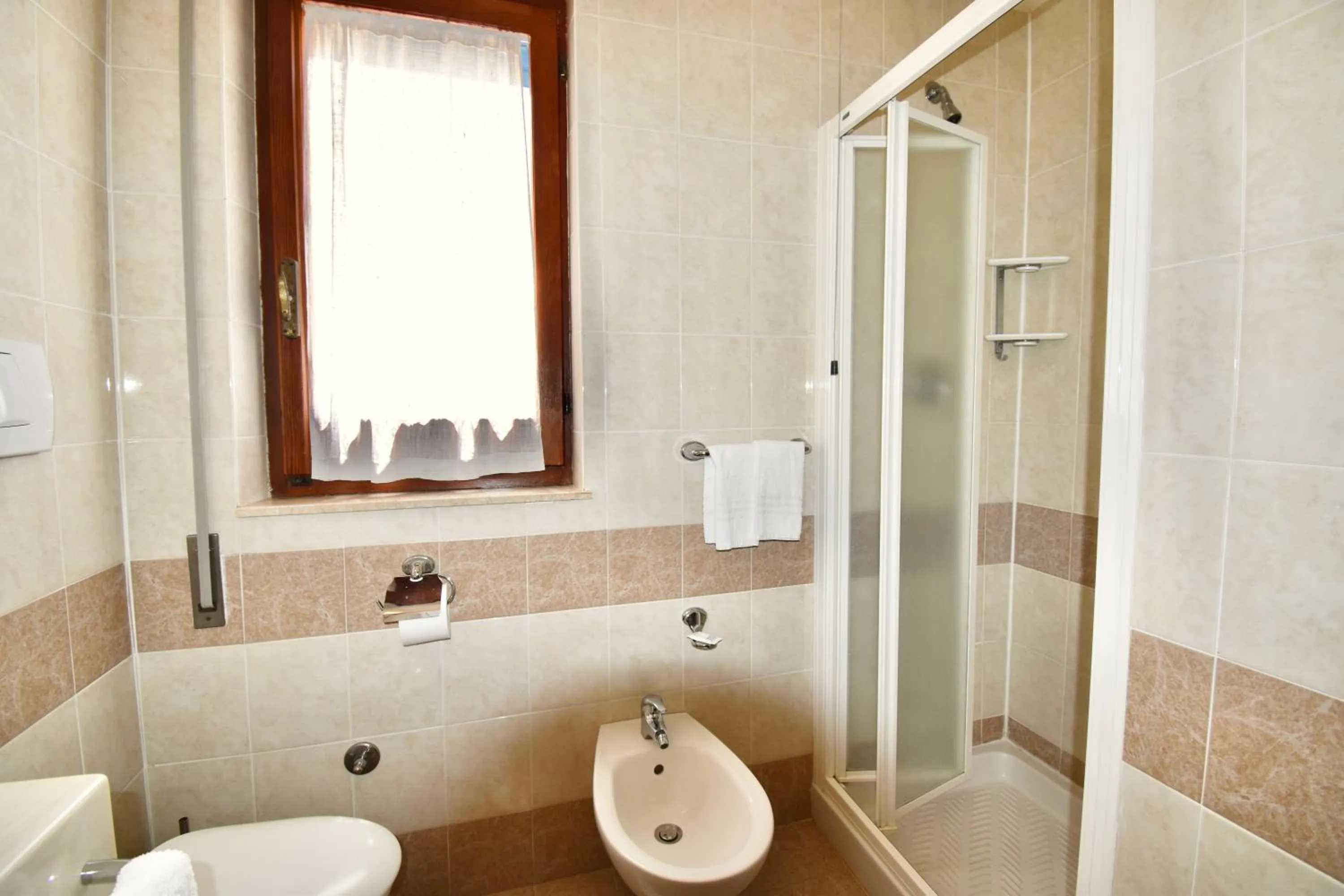 Shower in Cossyra Hotel