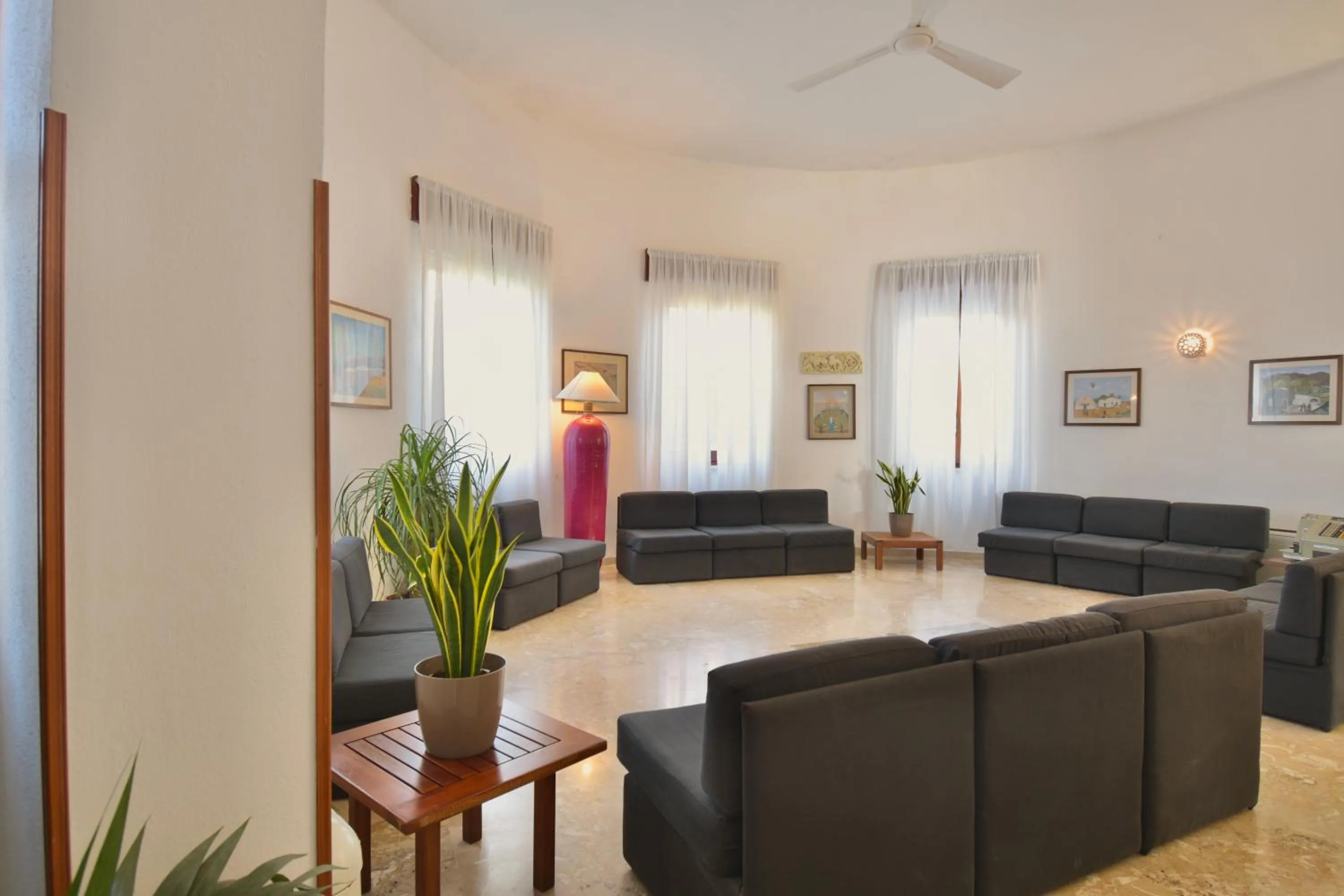 Lobby or reception in Cossyra Hotel