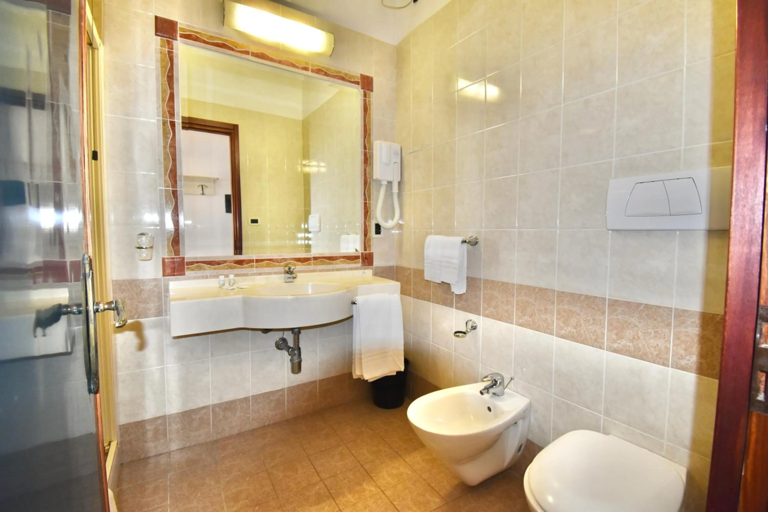 Shower in Cossyra Hotel