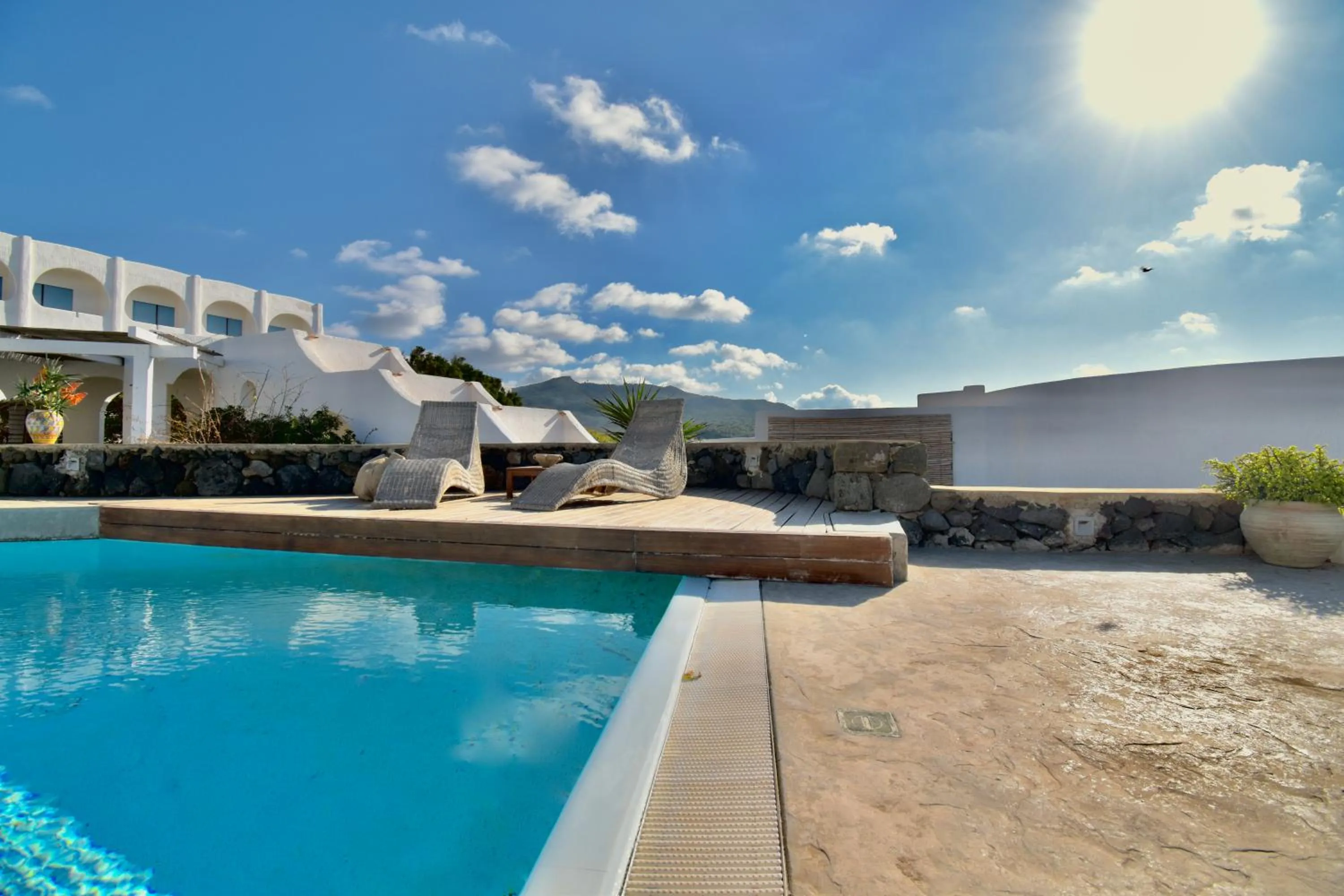 Swimming pool in Cossyra Hotel