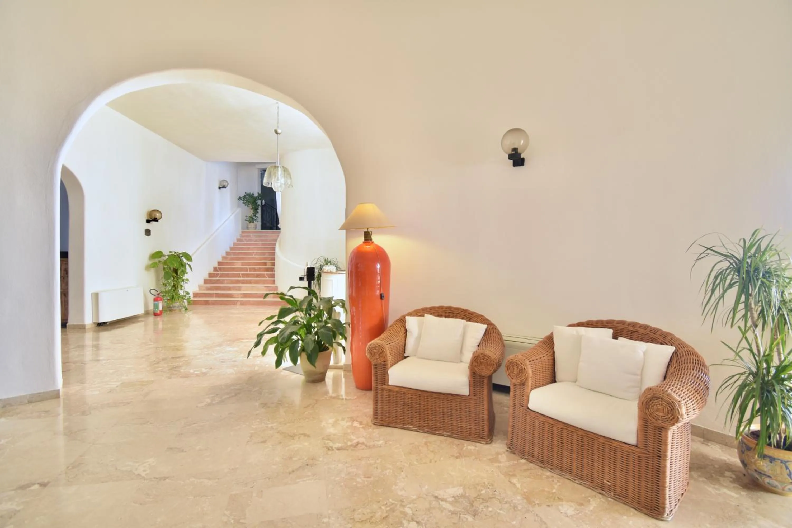 Lobby or reception in Cossyra Hotel