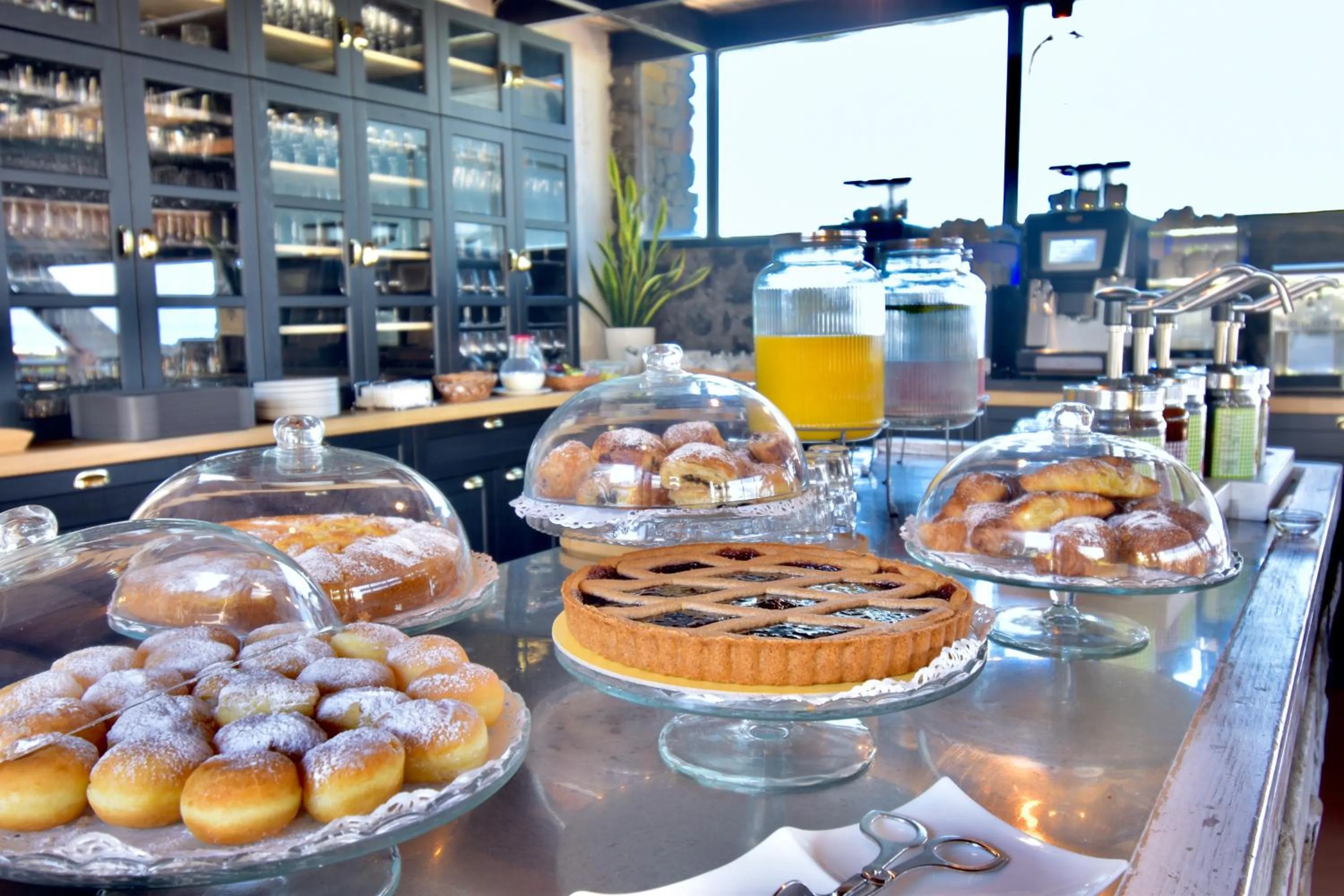 Buffet breakfast in Cossyra Hotel