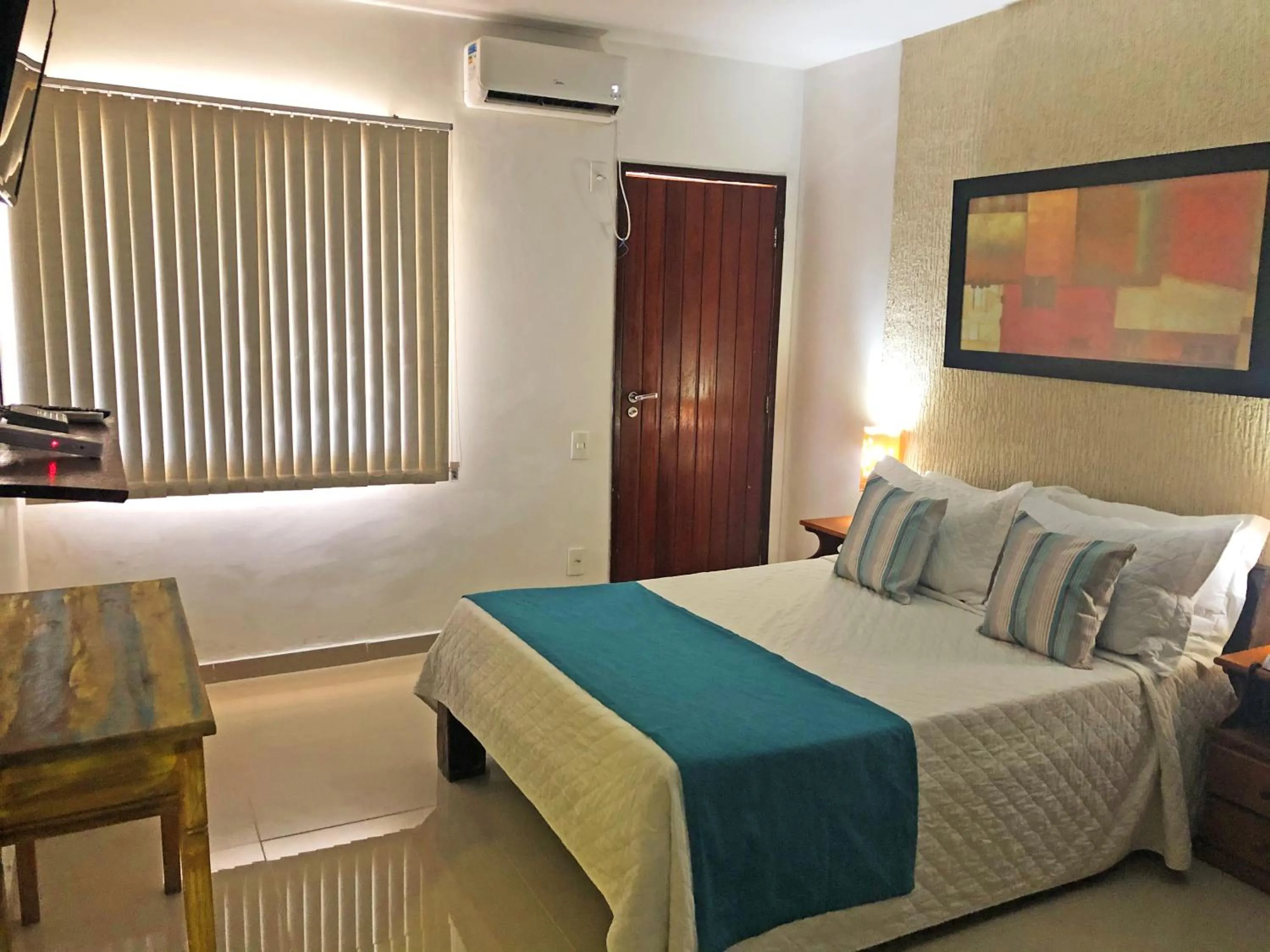 Bed in Pousada do Albatroz