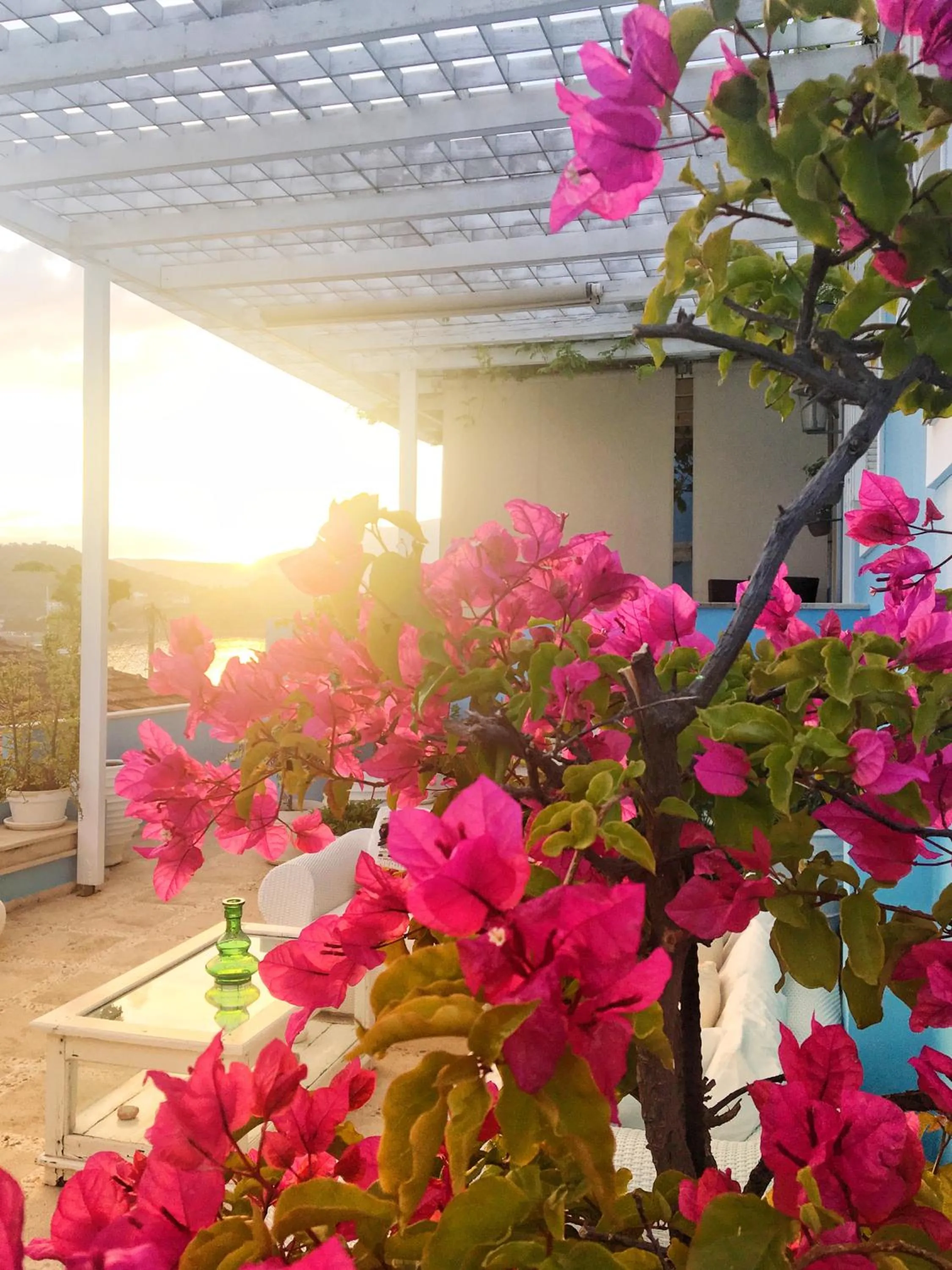 Patio in Perantzada Hotel 1811