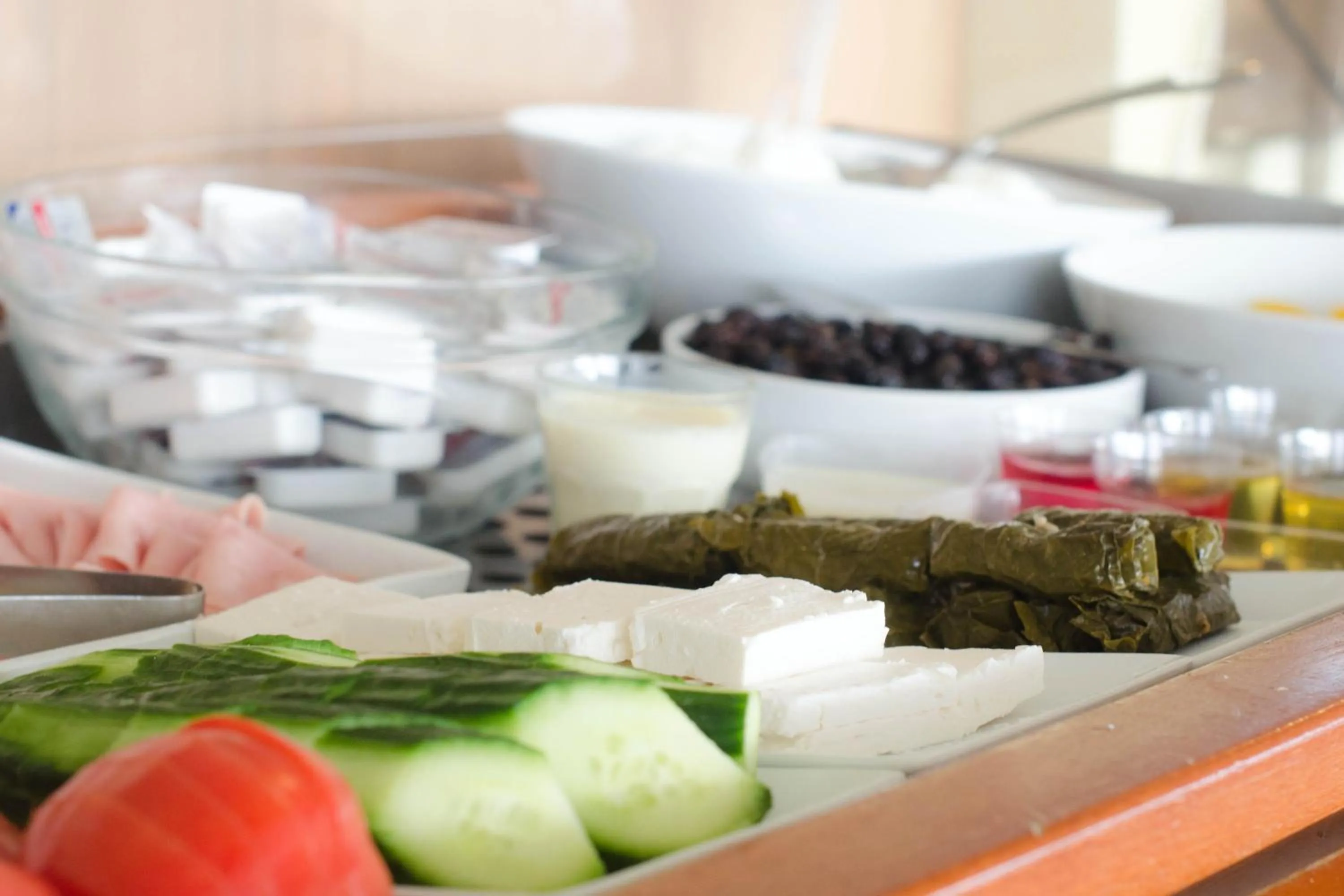 Buffet breakfast in Nautilus Bay Hotel