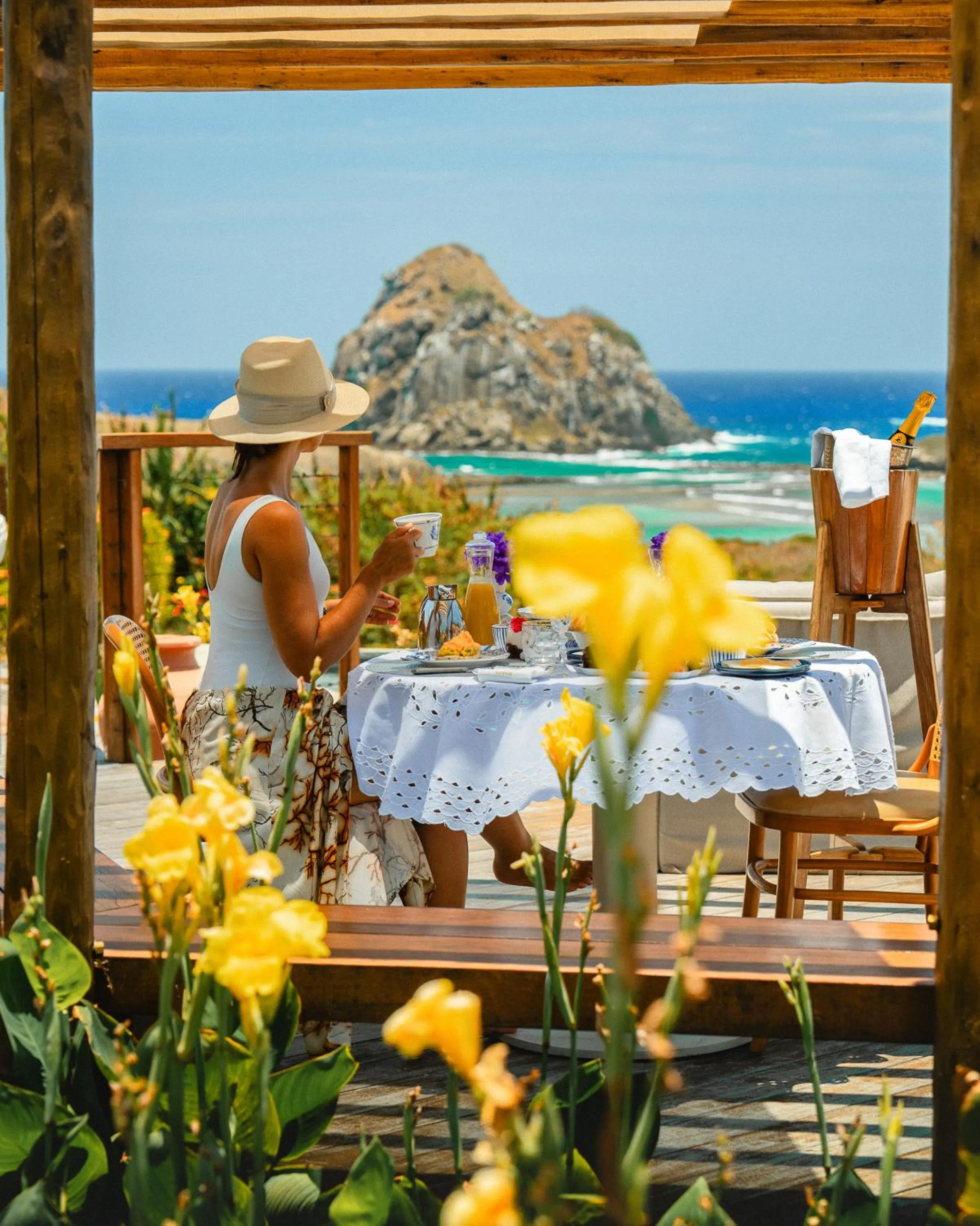 Natural landscape in NANNAI Noronha