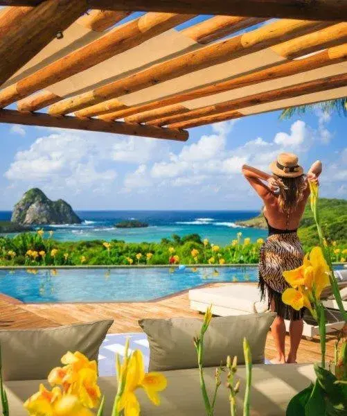 Sea view in NANNAI Noronha Sea view in NANNAI Noronha